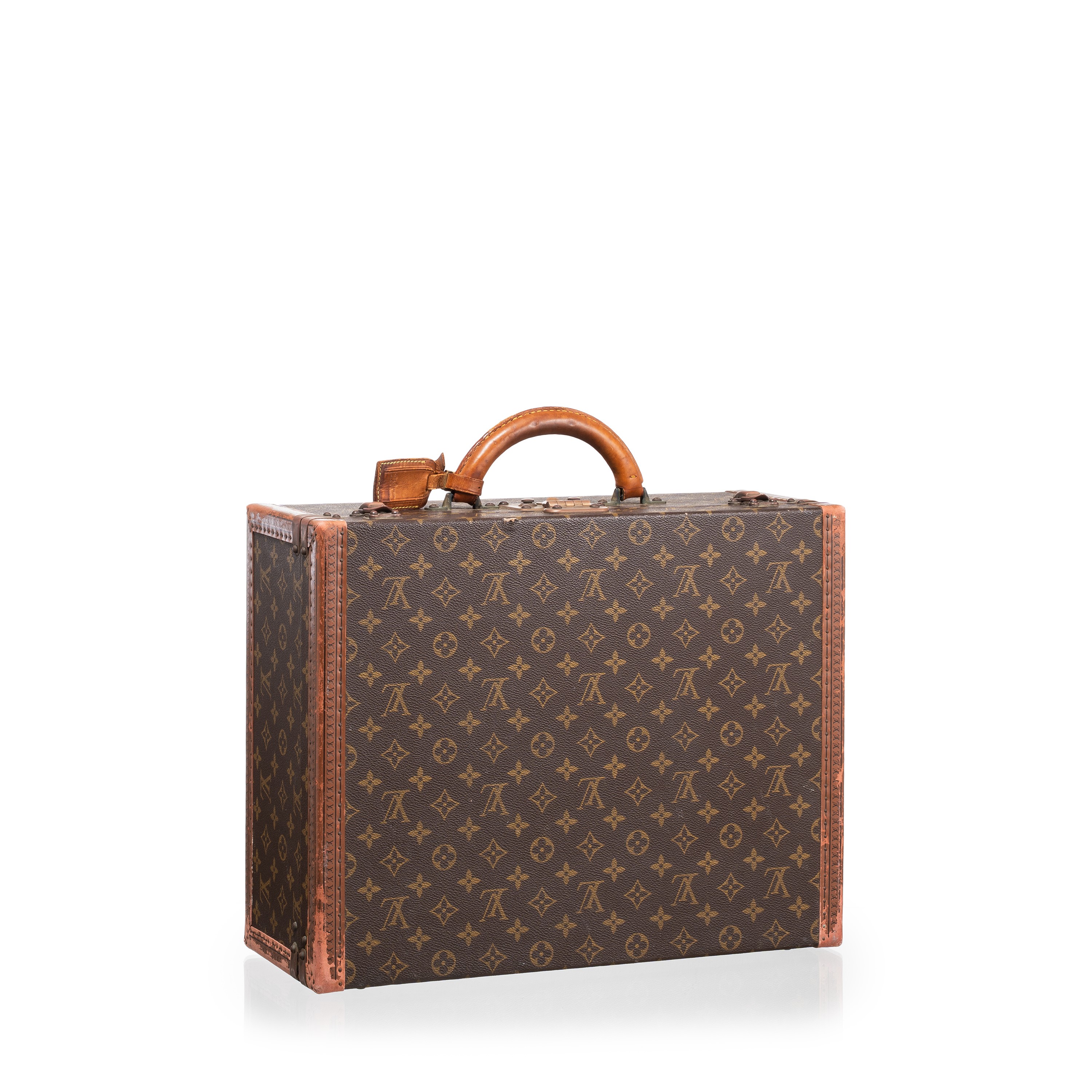 Louis Vuitton - Set di 3 valigie vintage Monogram (Bisten 70, Alzer 60 e valigetta 48H)