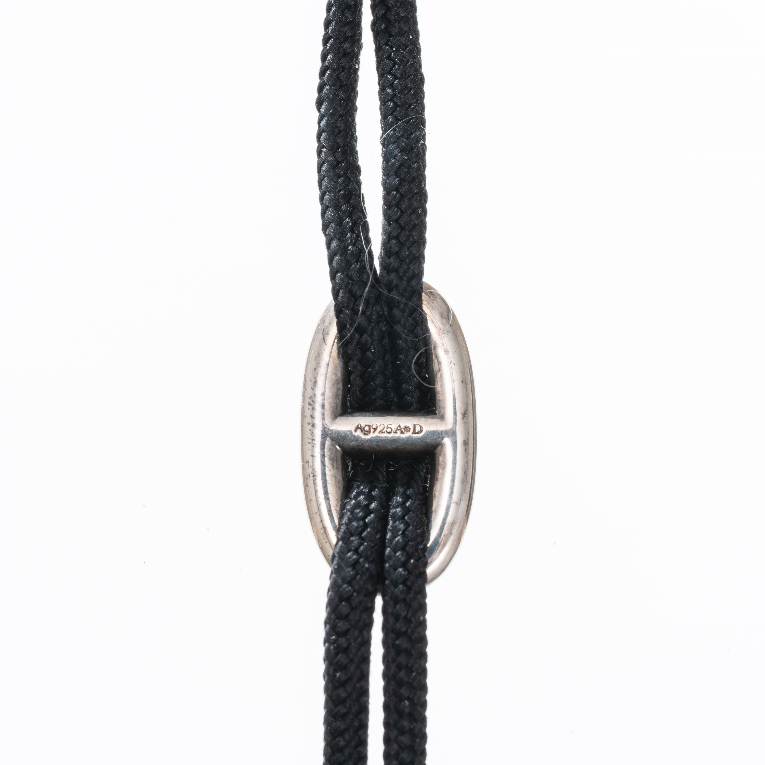 Hermès - Bracciale corda in argento 925