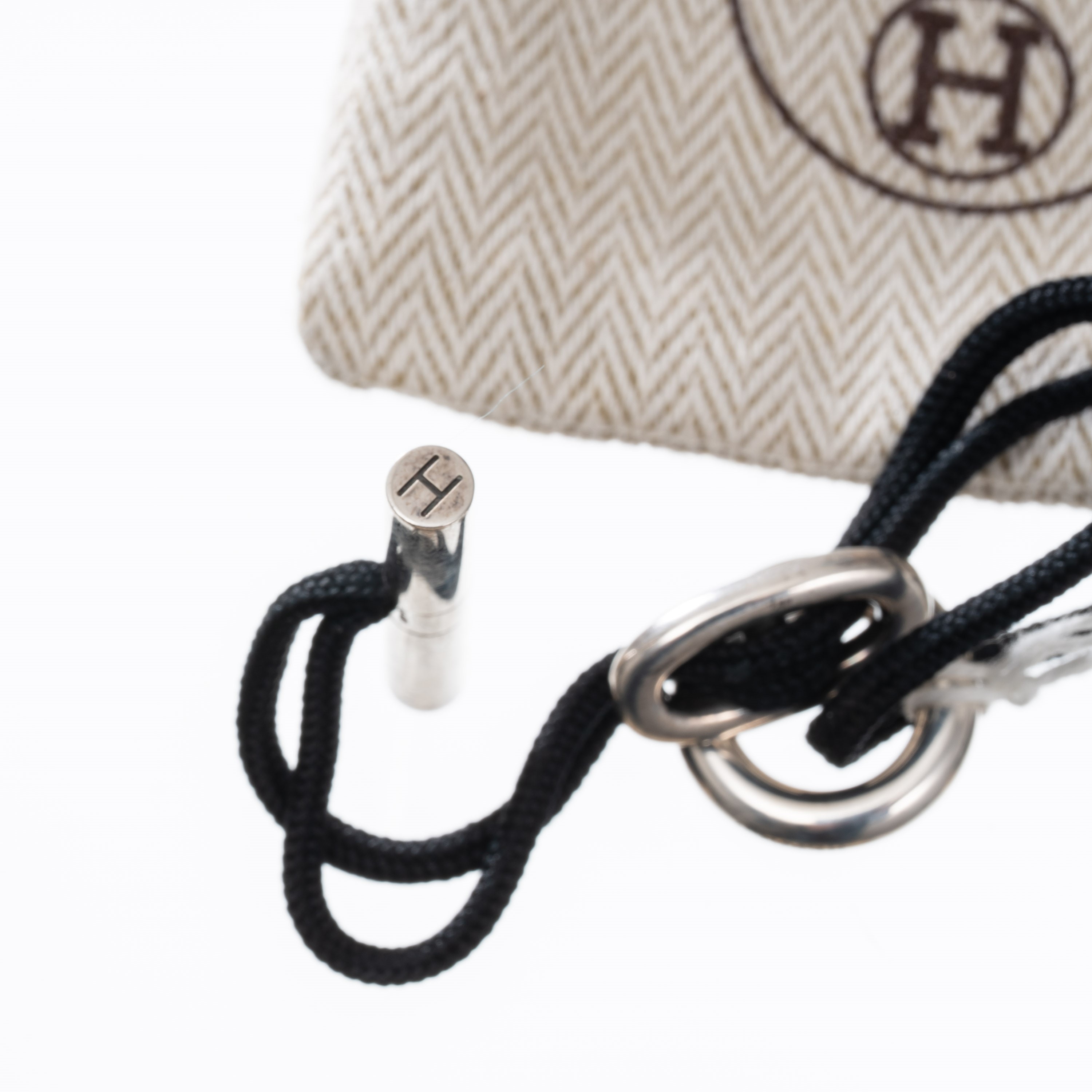 Hermès - Bracciale corda in argento 925