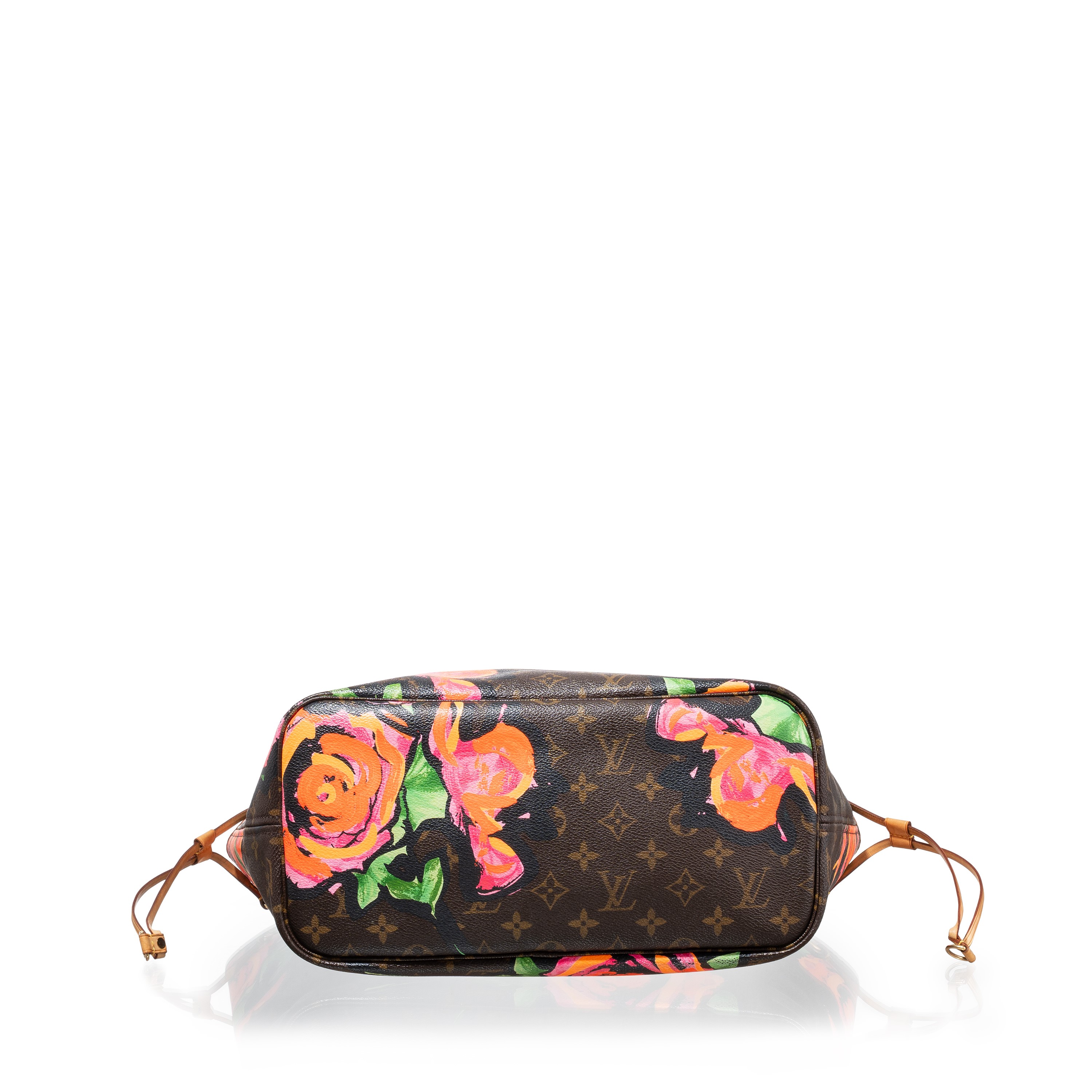 Louis Vuitton - Neverfull MM Limited Edition Roses LV by Stephen Sprouse