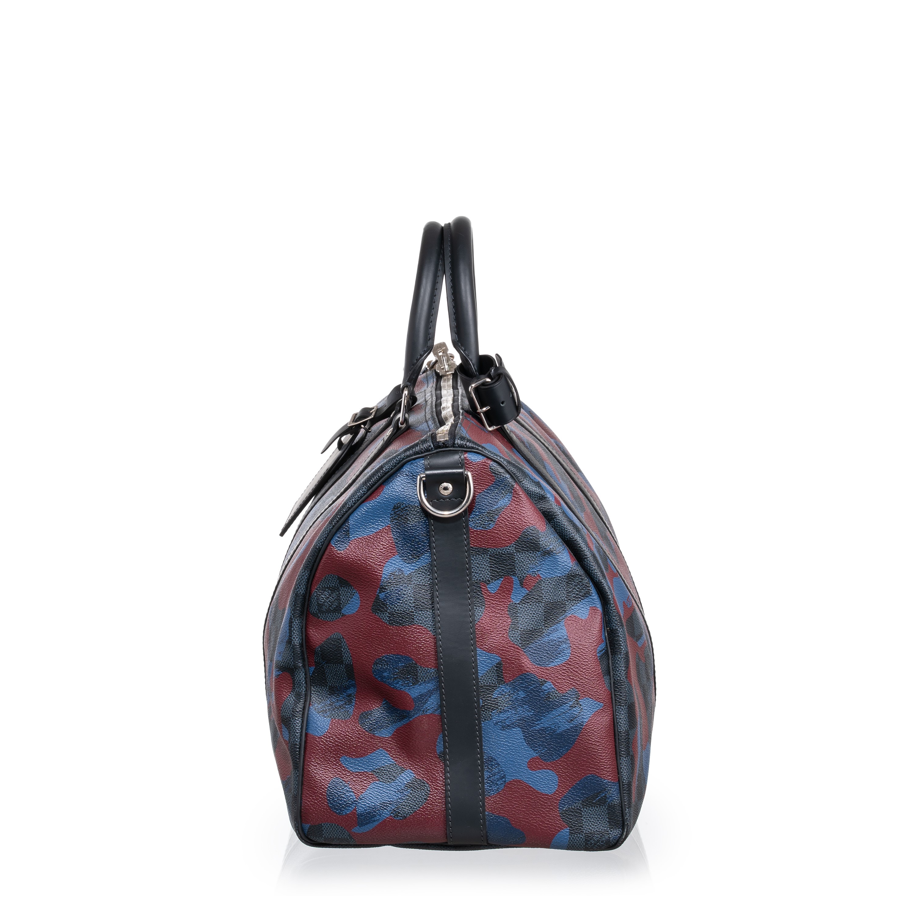 Louis Vuitton - Keepall 45 Bandoulière Limited Edition in Damier Cobalt