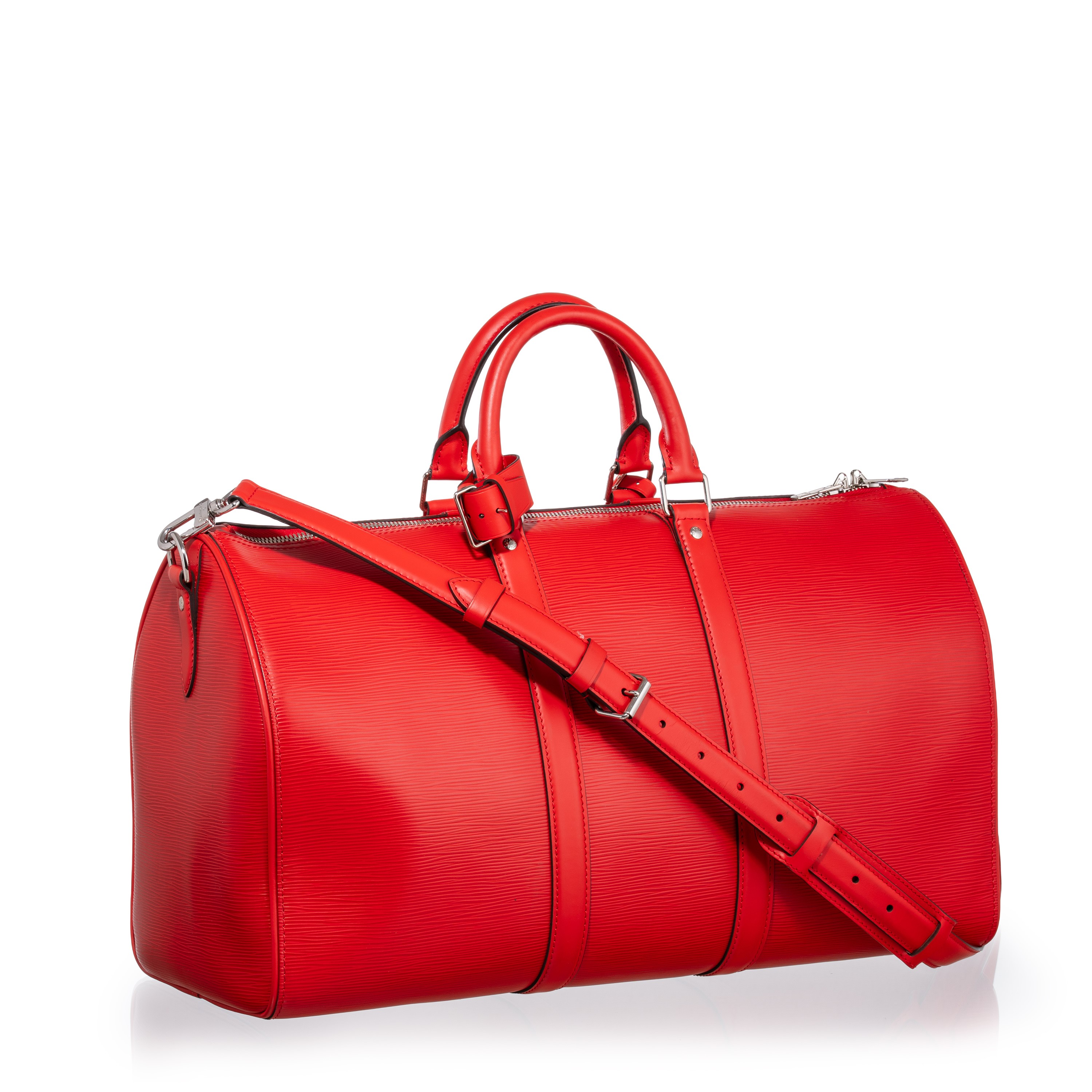 Louis Vuitton - Keepall 45 Bandoulière Limited Edition LV x Supreme (2017) in pelle Epi