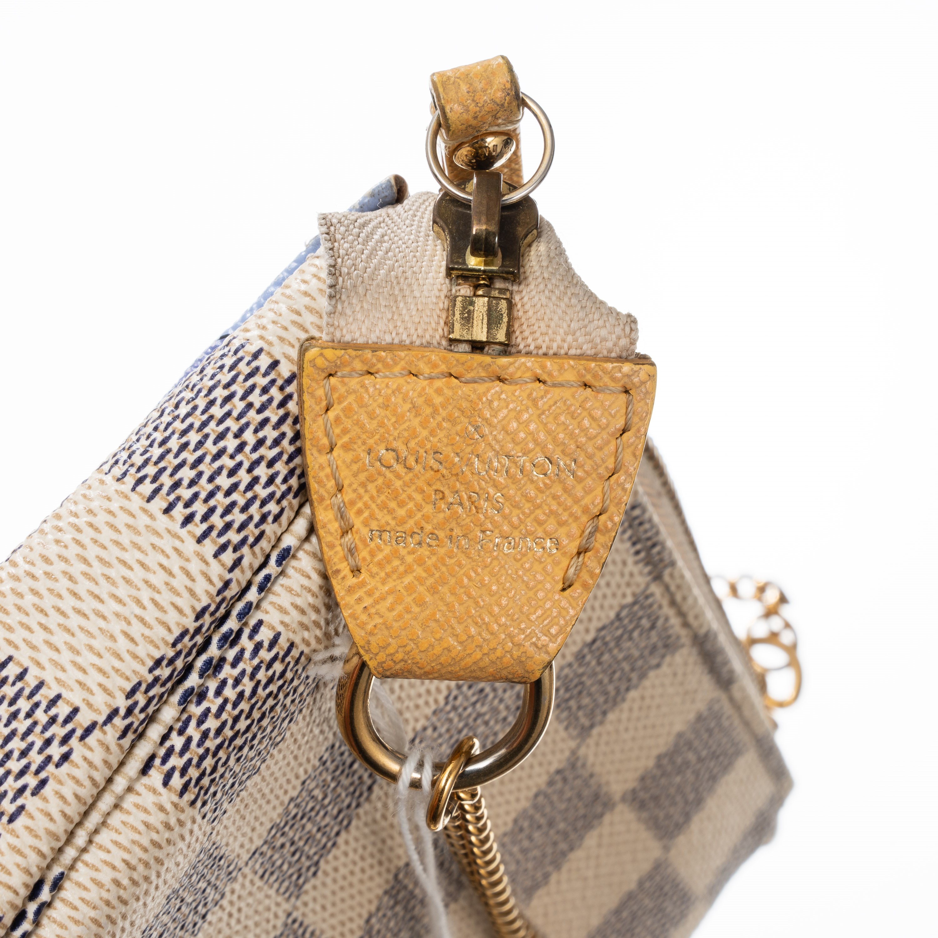 Louis Vuitton - Mini pochette Accessoires Illustre Balloon (Limited Edition), tela Damier Azur