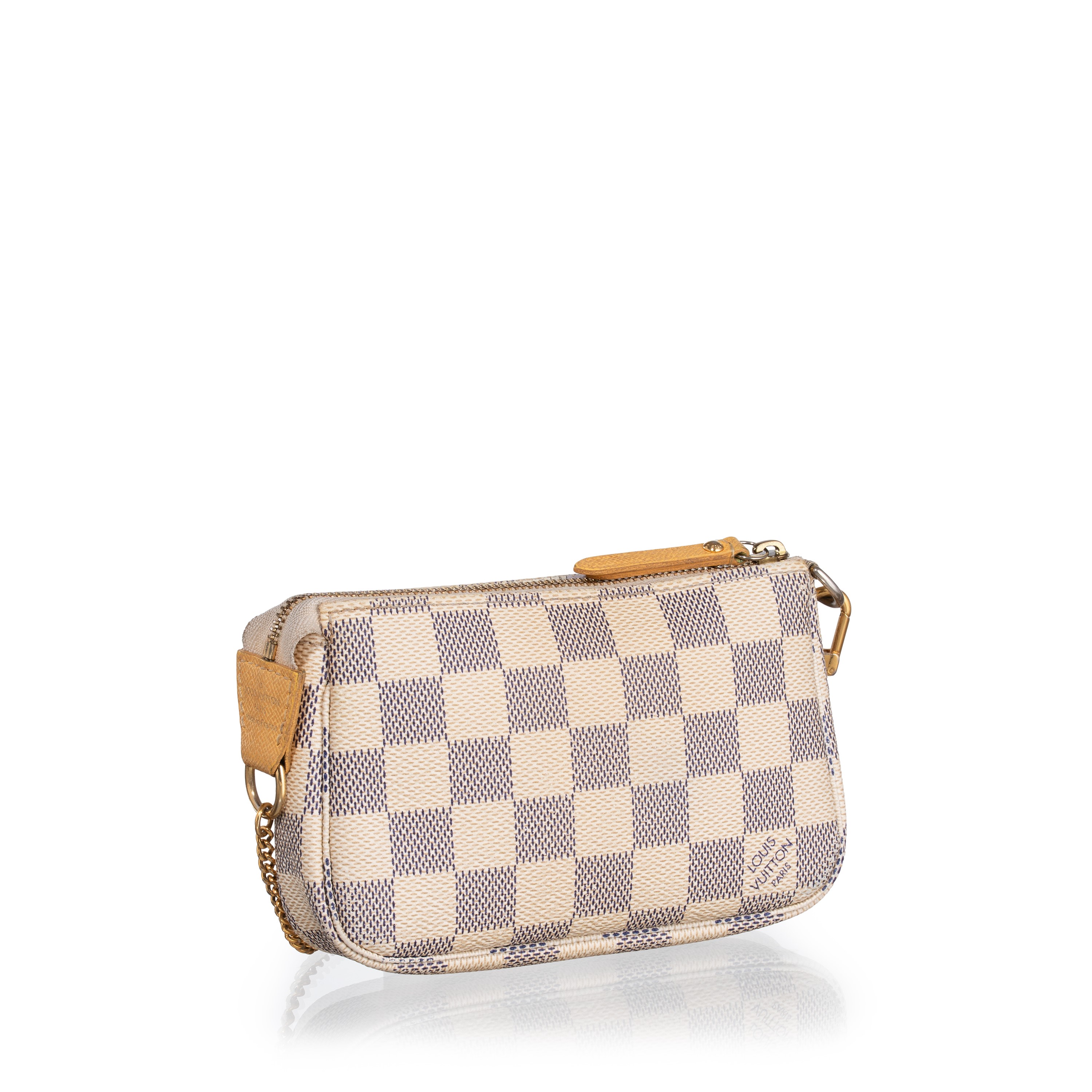 Louis Vuitton - Mini pochette Accessoires Illustre Balloon (Limited Edition), tela Damier Azur