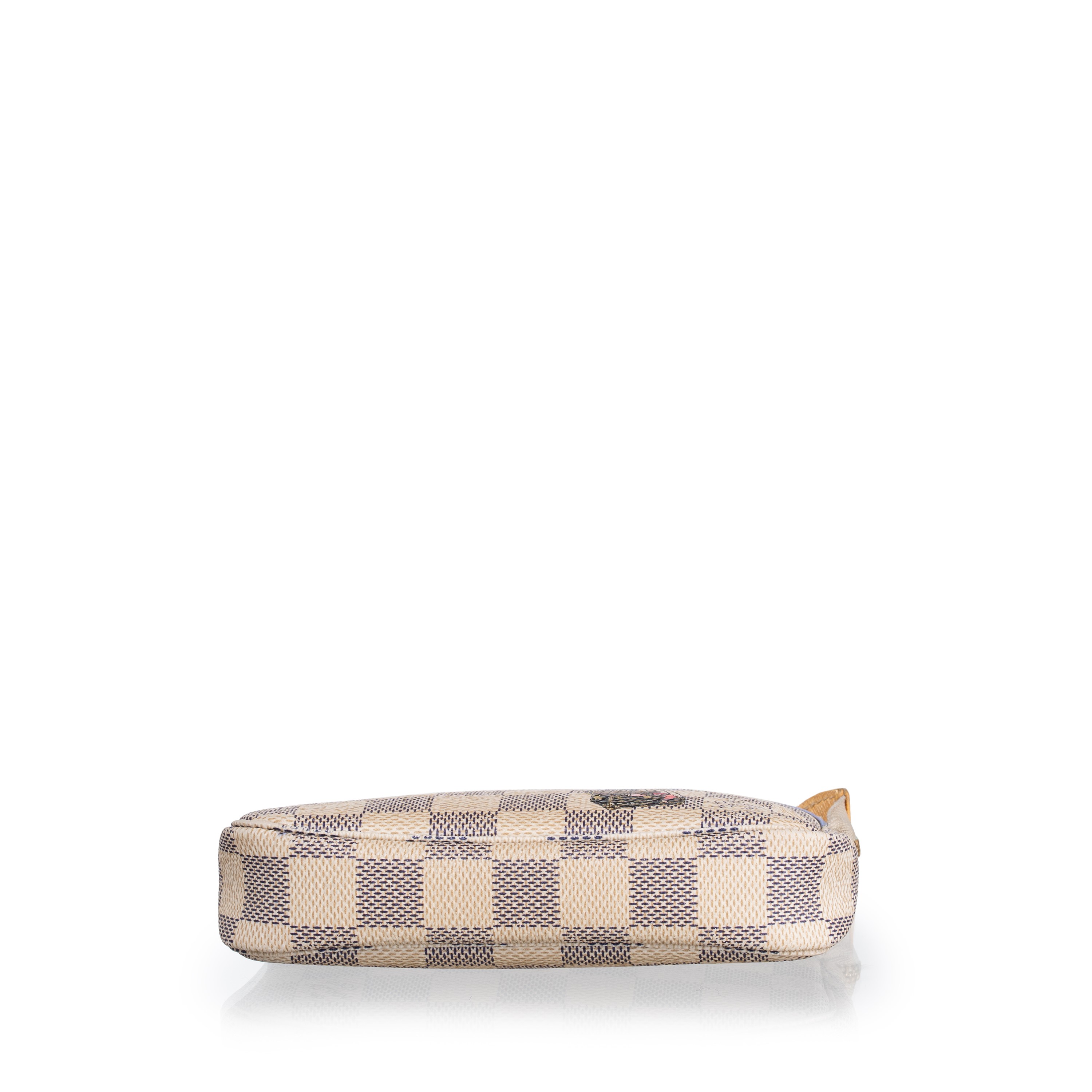 Louis Vuitton - Mini pochette Accessoires Illustre Balloon (Limited Edition), tela Damier Azur