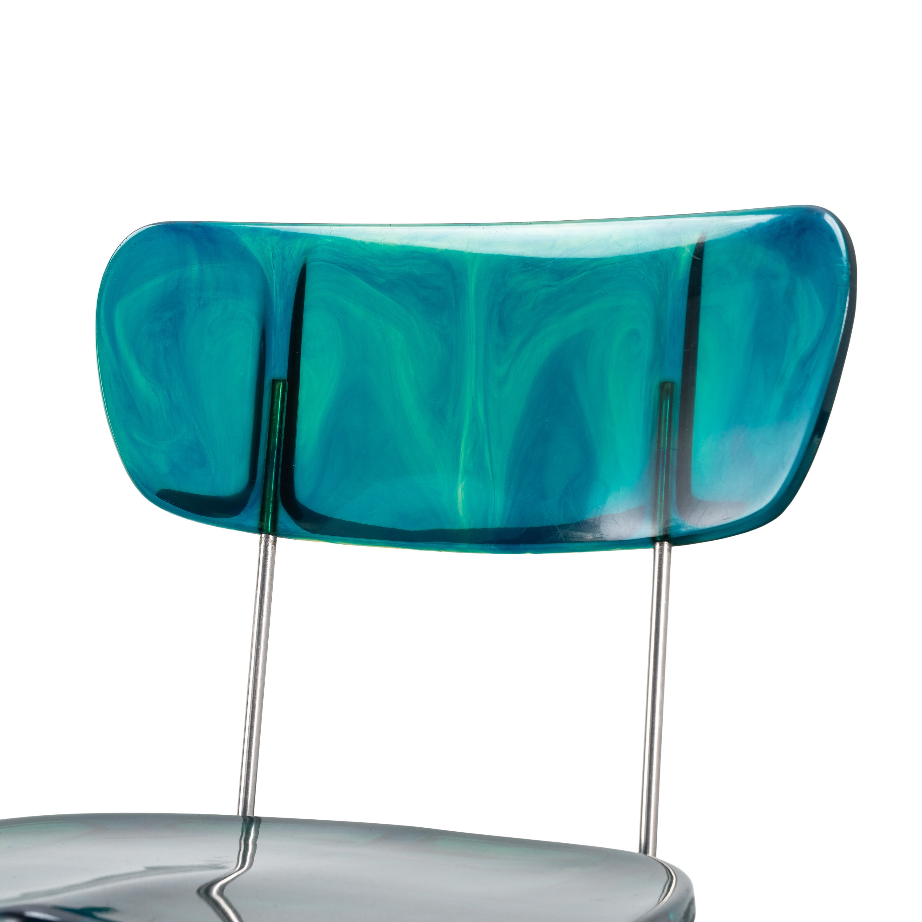 Gaetano Pesce - Sedia “Broadway”, resina e acciaio cromato (disegno 1993)