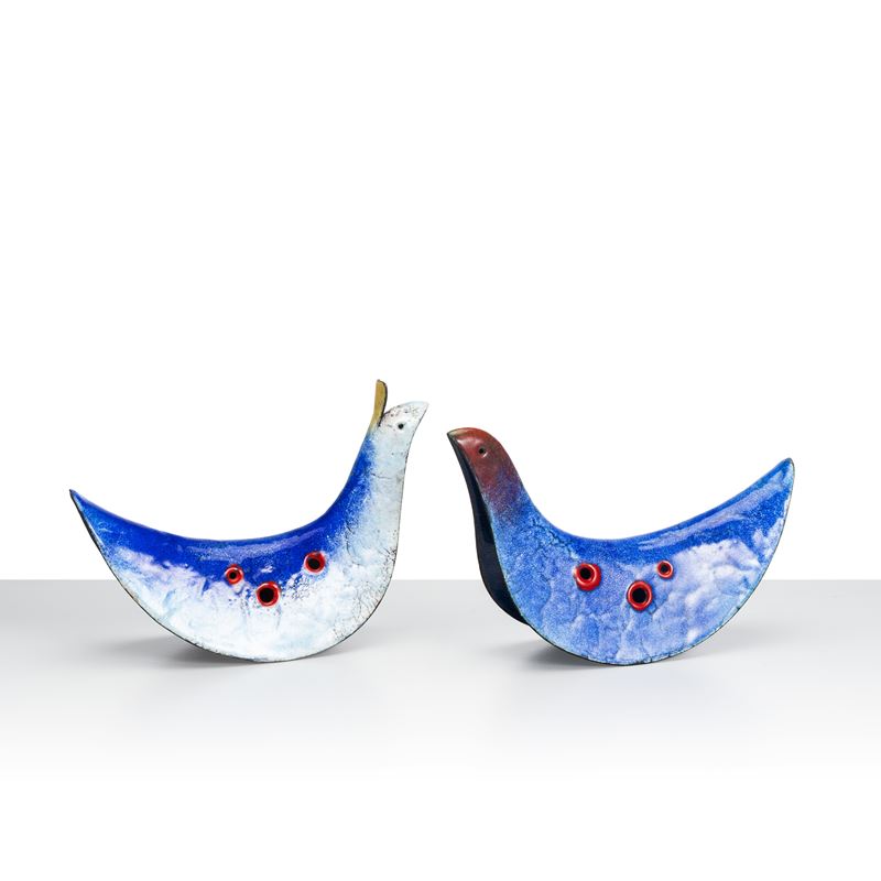 Gio Ponti e Paolo De Poli - De Poli, Coppia di colombine