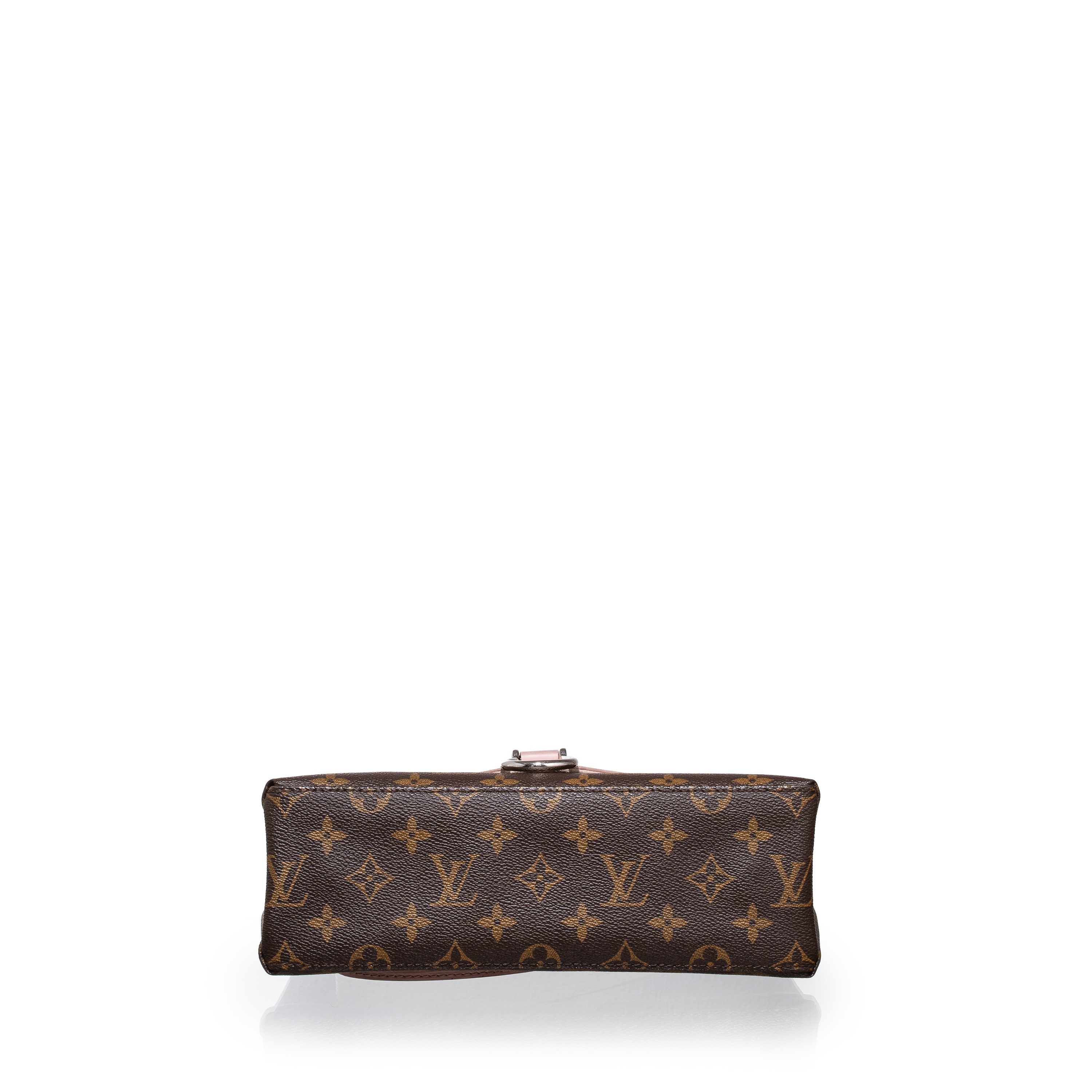 Louis Vuitton - Saint Michel, borsa in tela Monogram e pelle Epi rosa, interno in alcantara, 2017