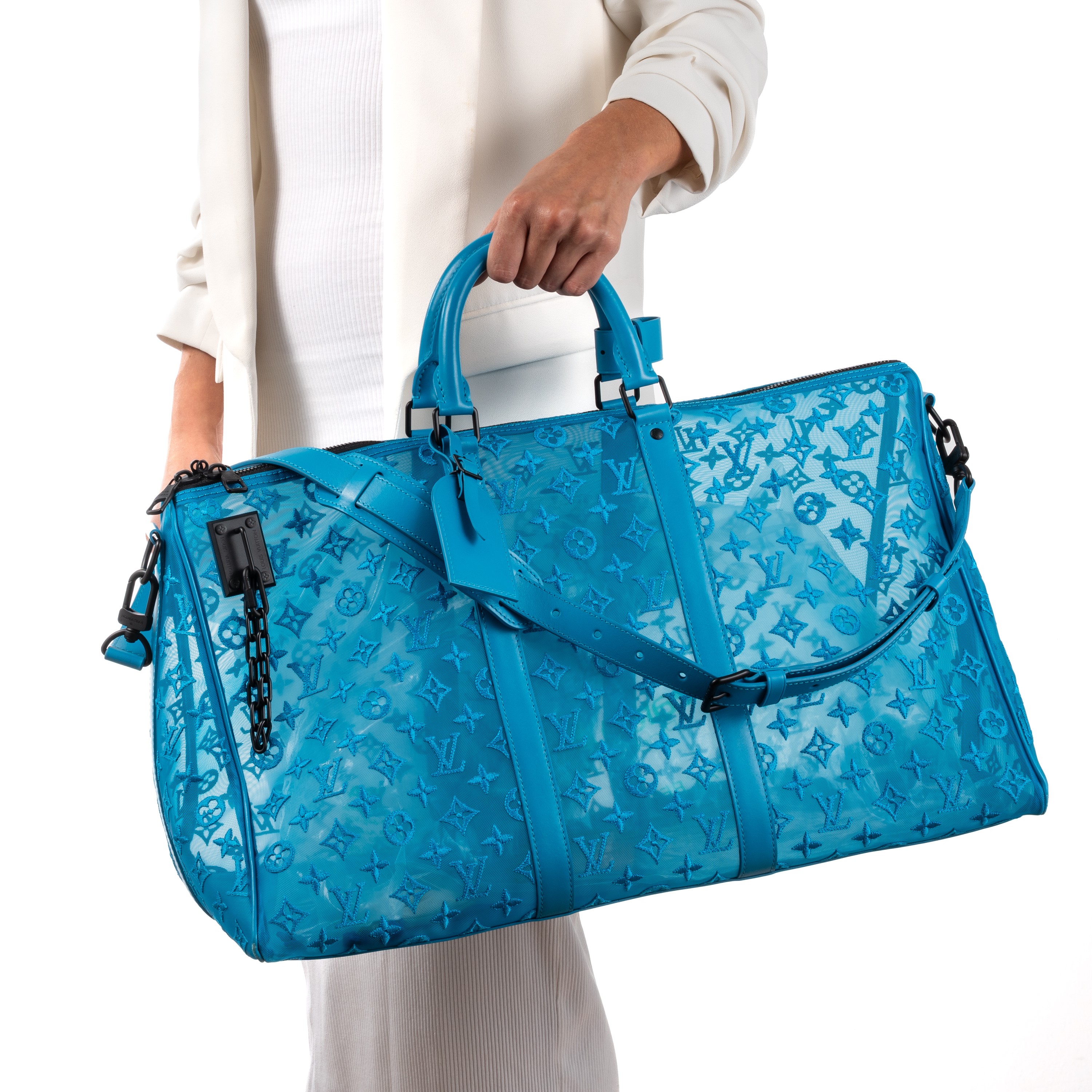 Louis Vuitton - Keepall Triangle Bandoulière 50 Monogram See Through