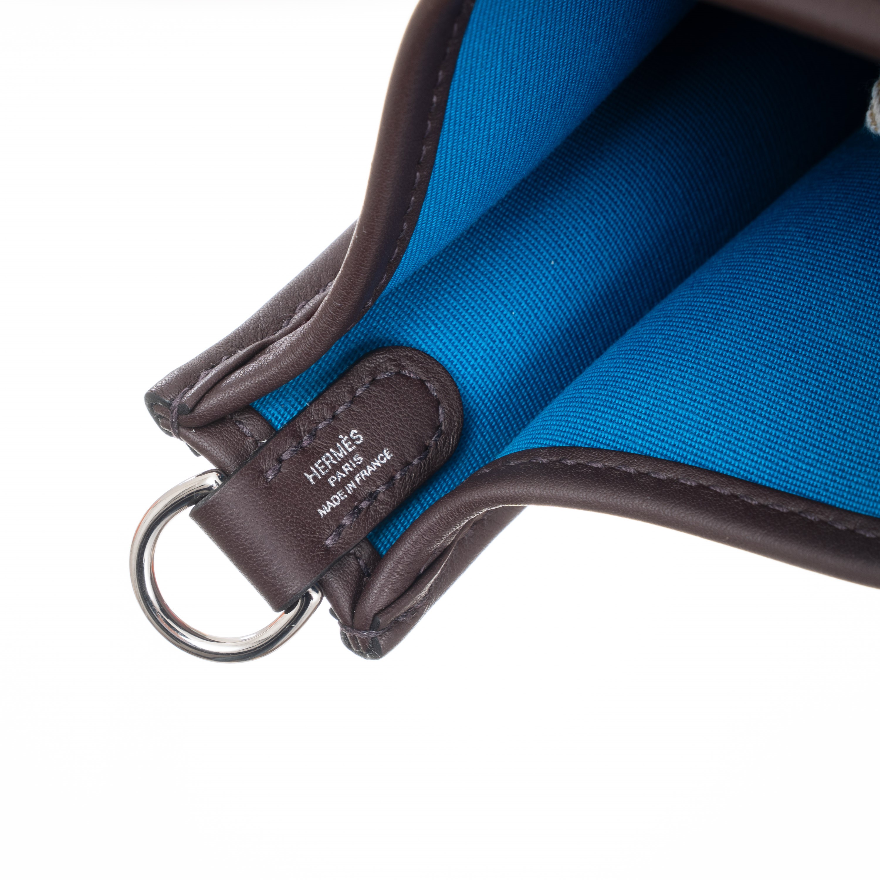 Hermès - Mini Neo Evelyne 2024 in Officier Canvas e pellame Swift