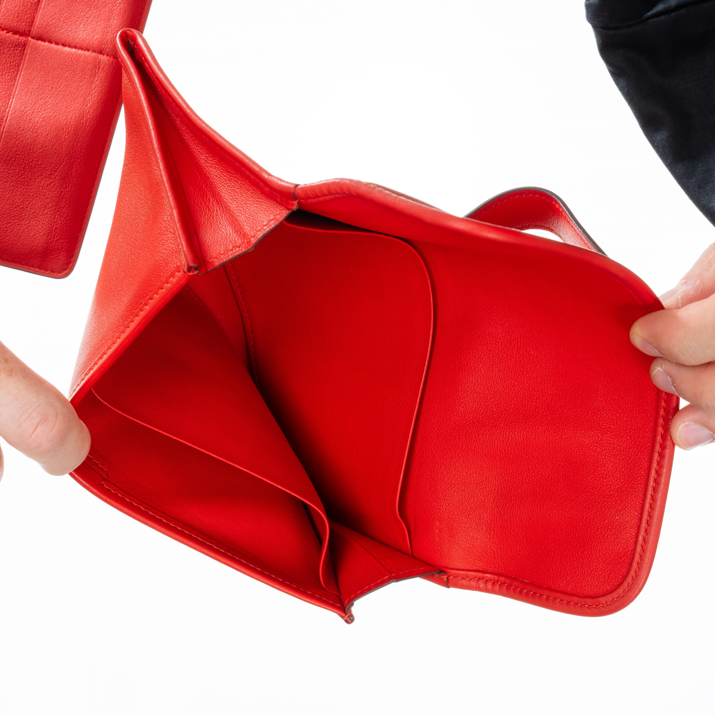 Hermès - Jige 21 in pellame Evercolor (Rouge Casaque) con hardware palladio, 2017