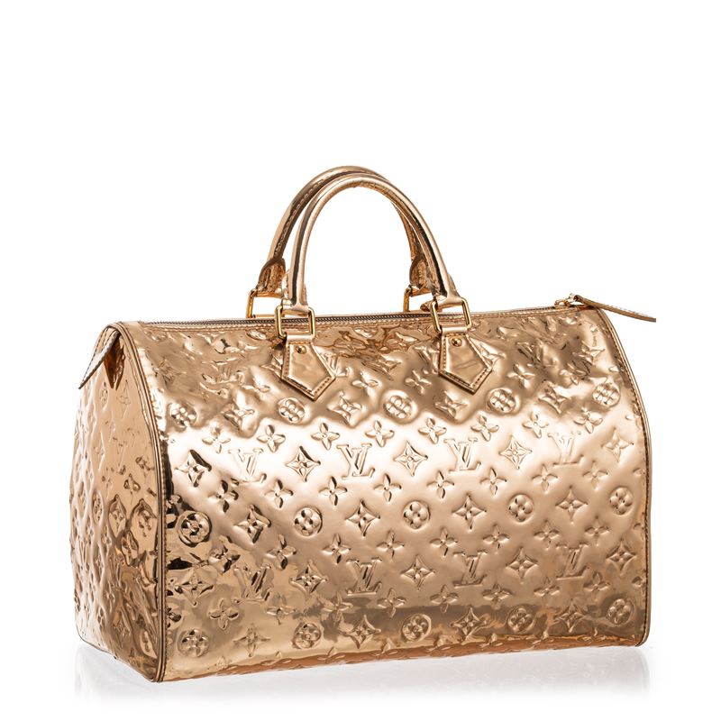 Louis Vuitton - Speedy 35 Limited Edition Gold Miroir (2008)