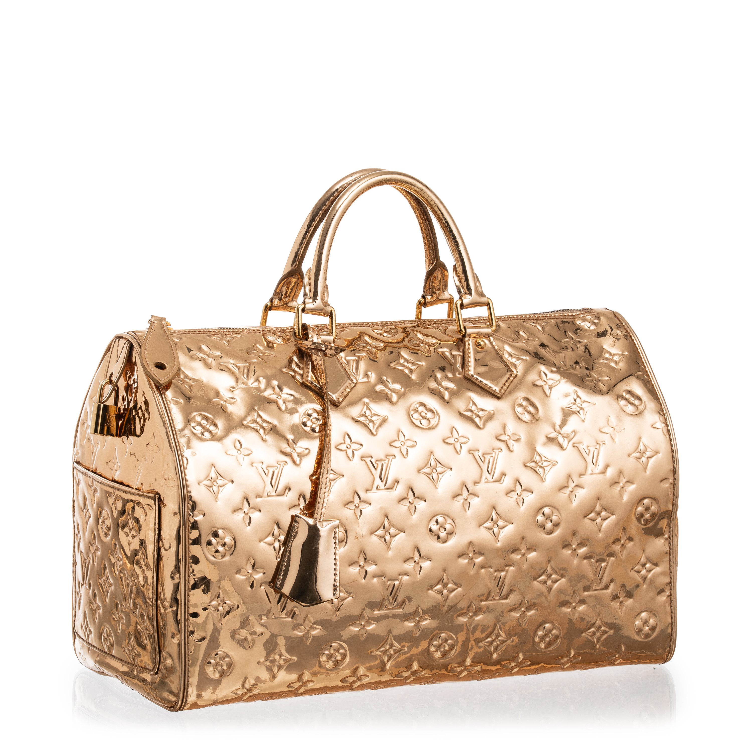 Louis Vuitton - Speedy 35 Limited Edition Gold Miroir (2008)