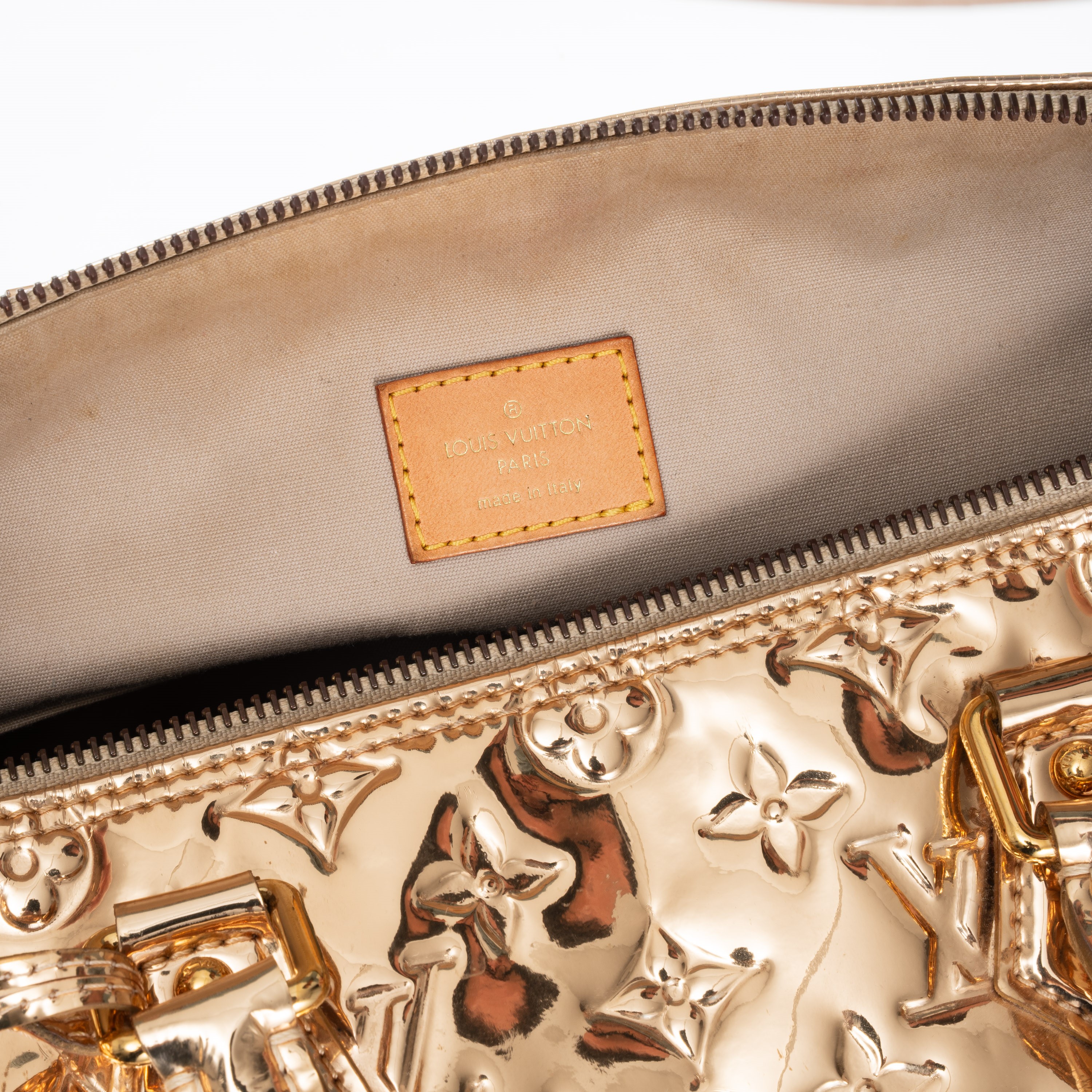 Louis Vuitton - Speedy 35 Limited Edition Gold Miroir (2008)