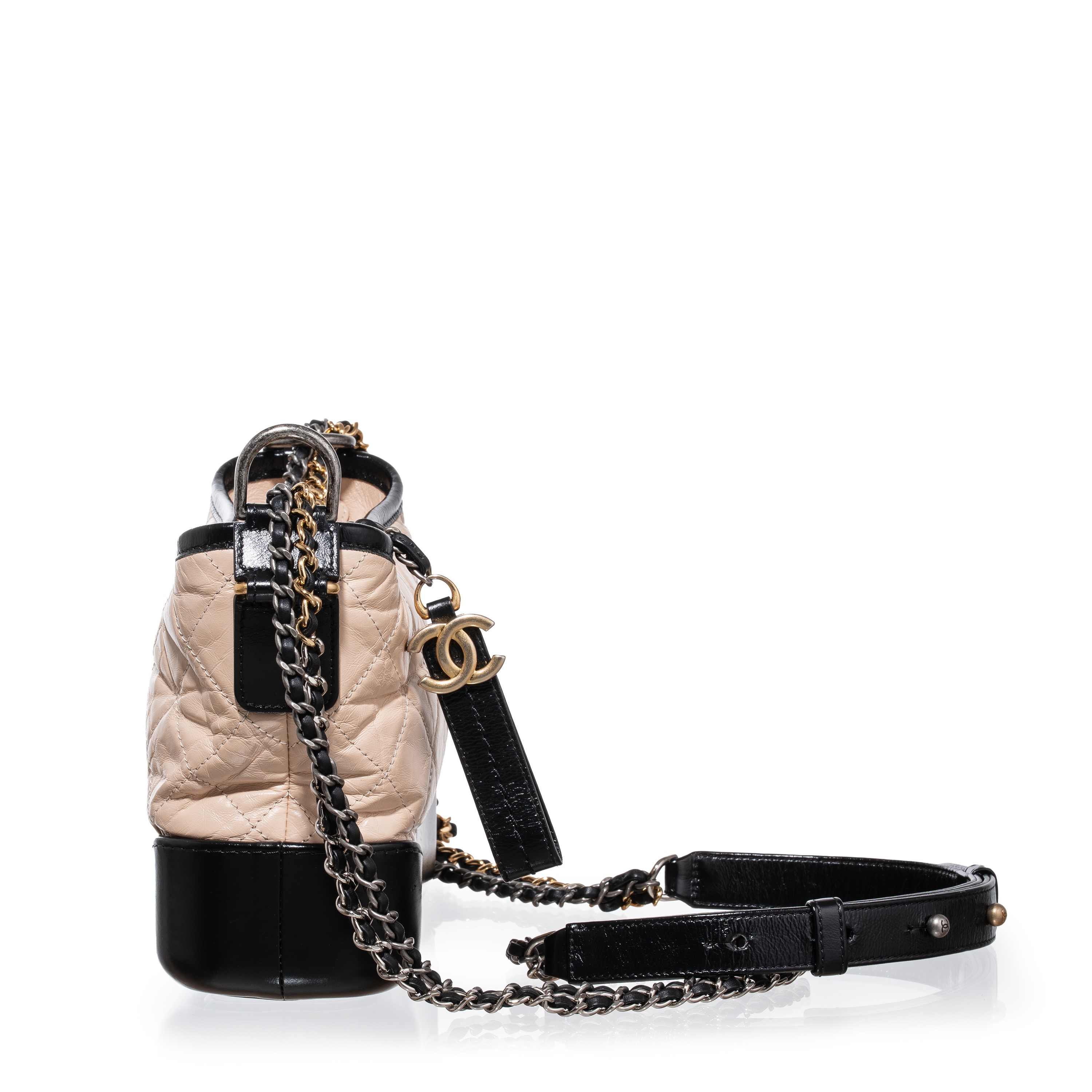 Chanel - Borsa Gabrielle Small in pelle effetto invecchiato