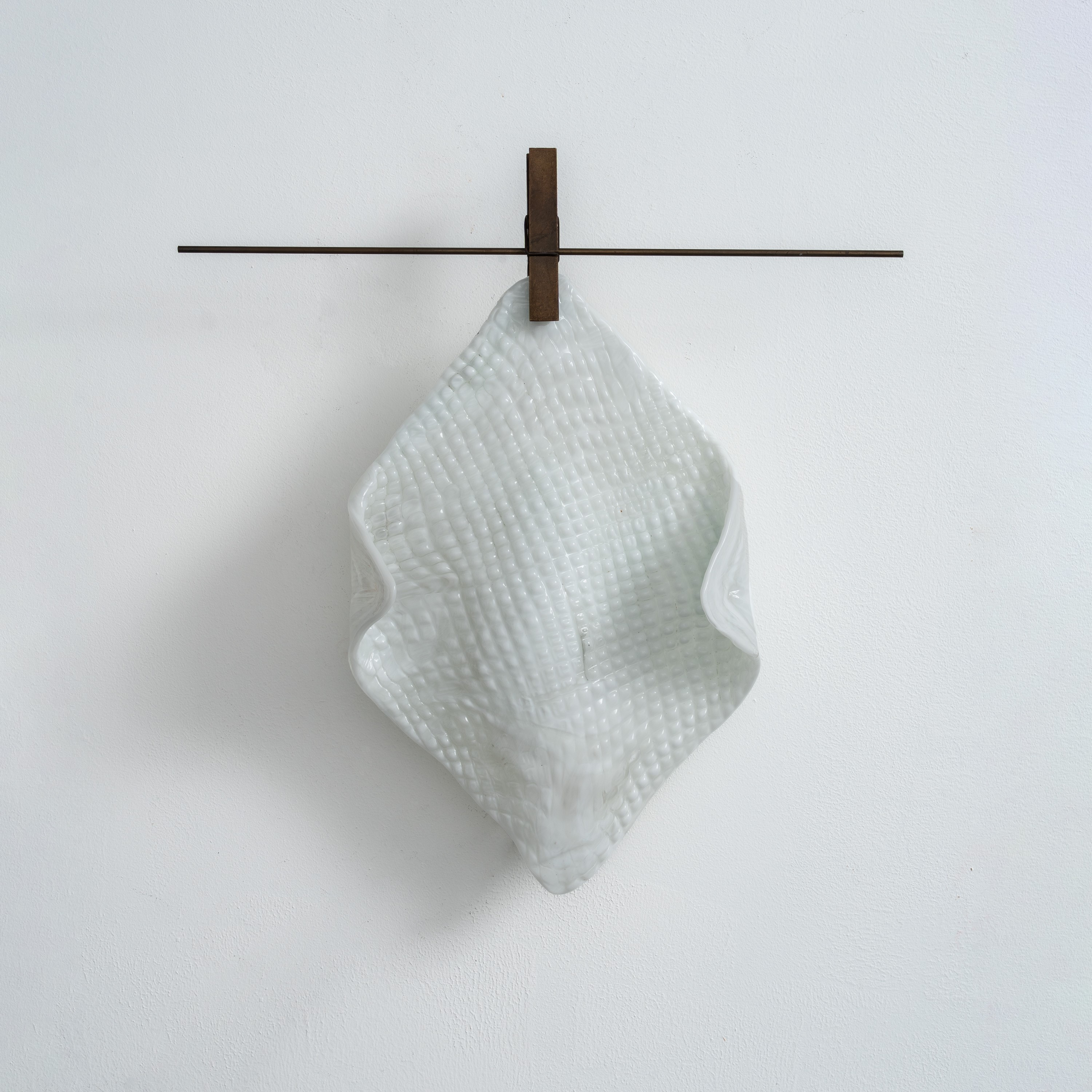 Gaetano Pesce - Applique “Canovacci” in vetro e bronzo (produzione Venini), 1975