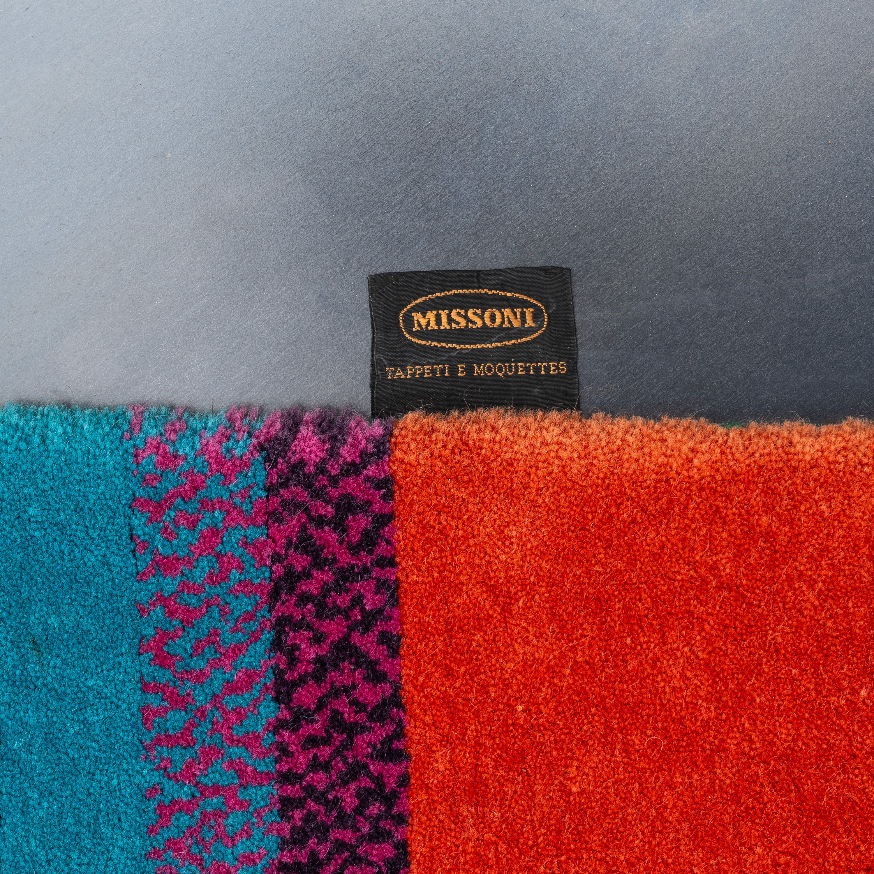 Missoni - Tappeto in lana con ordito in fibre artificiali