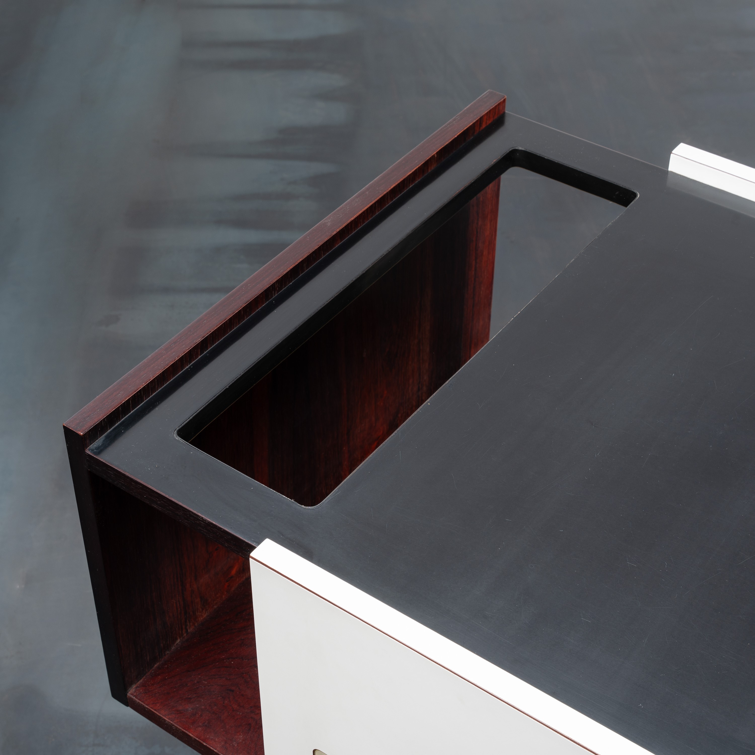 Anonimo - Mobile bar in legno laccato