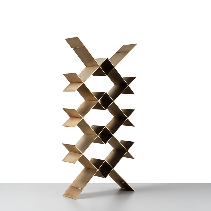 Bruno Munari - Struttura continua, scultura in alluminio (anni ’60)