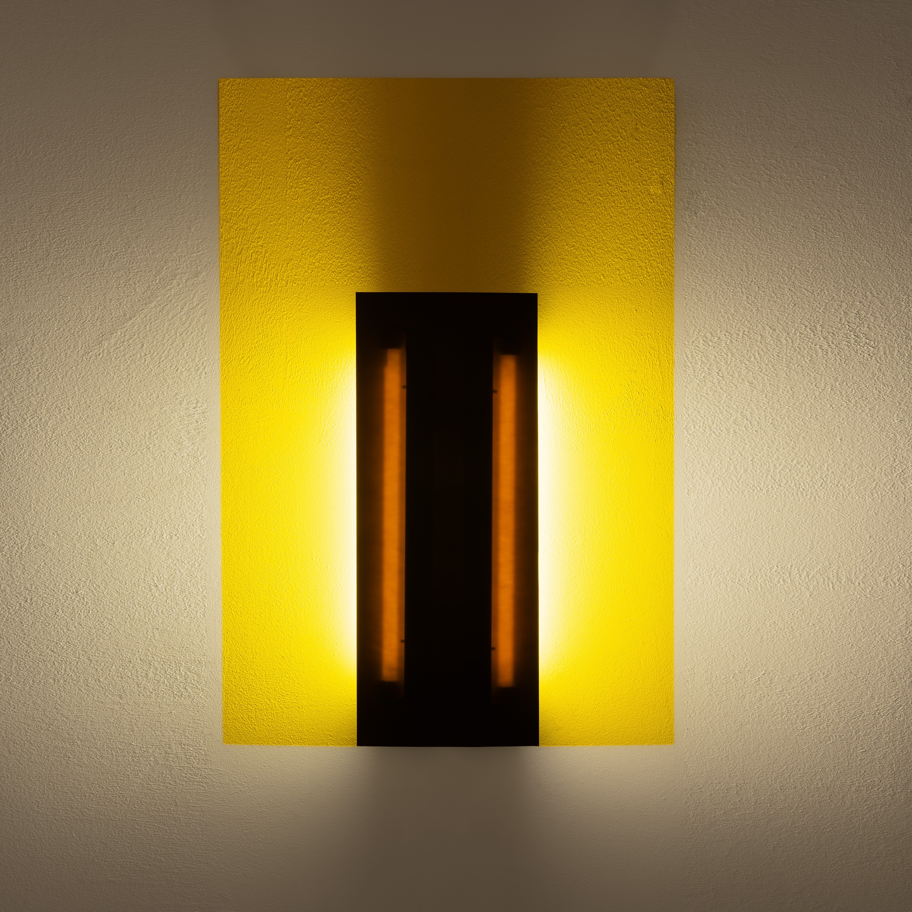 Johanna Grawunder - Pannello luminoso in Perspex colorato (produzione Memphis, anni ’80)