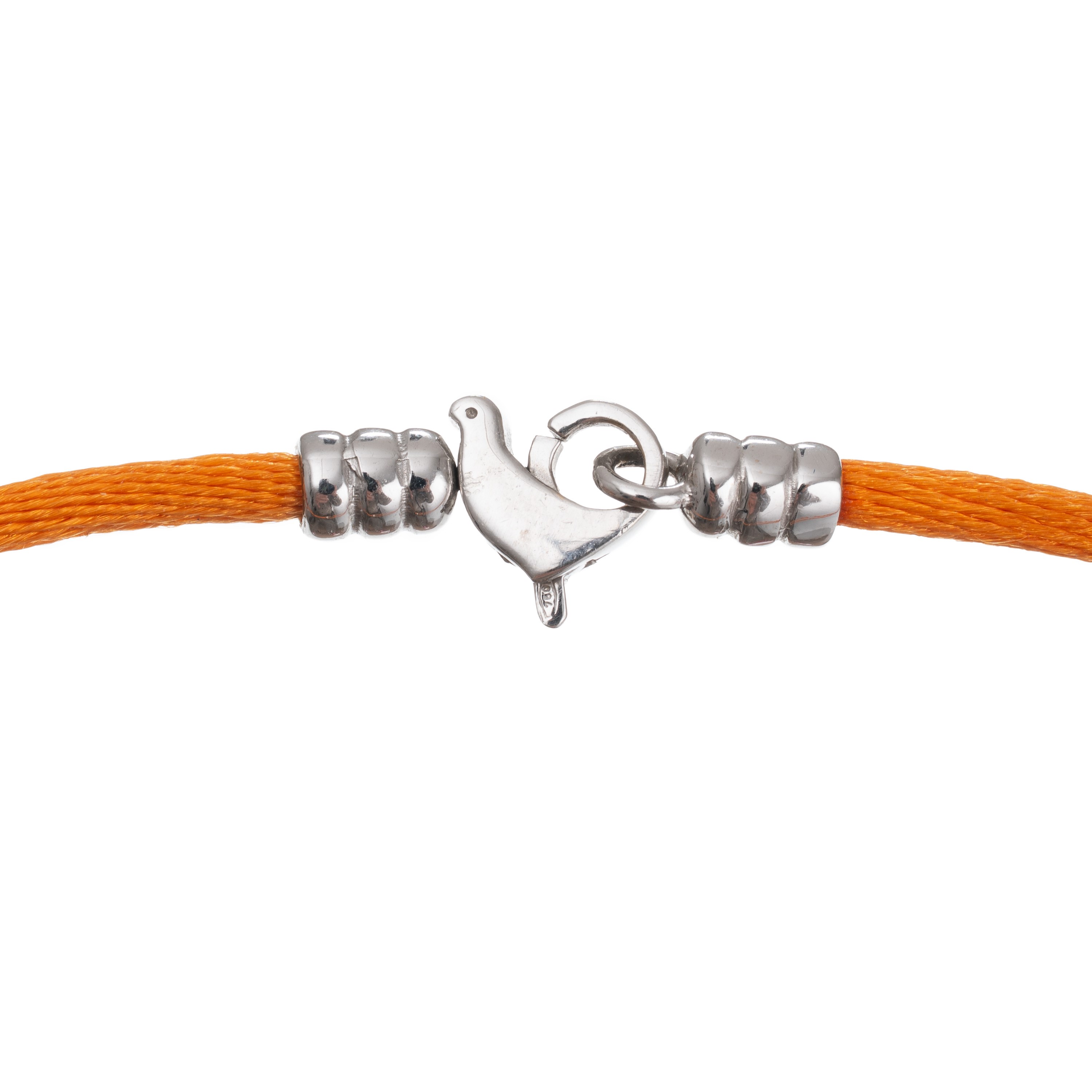 Chantecler - Girocollo in oro bianco 18 kt e smalti con chiusura in oro bianco