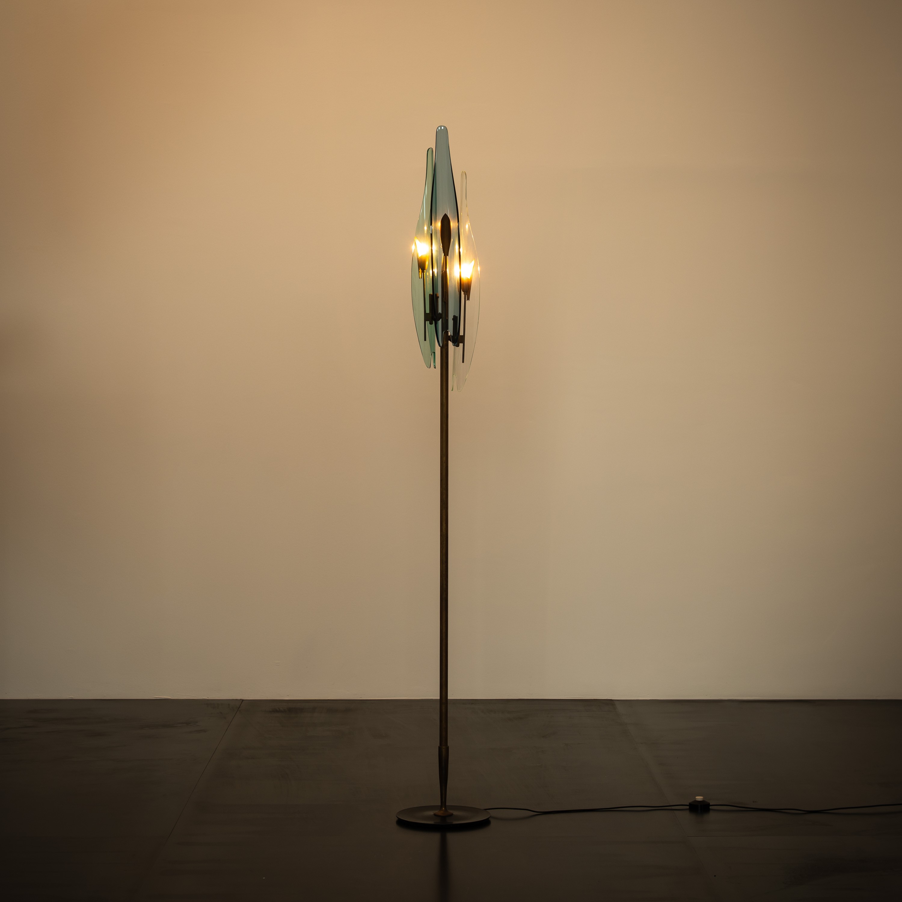 Max Ingrand - Lampada da terra «Dahlia»