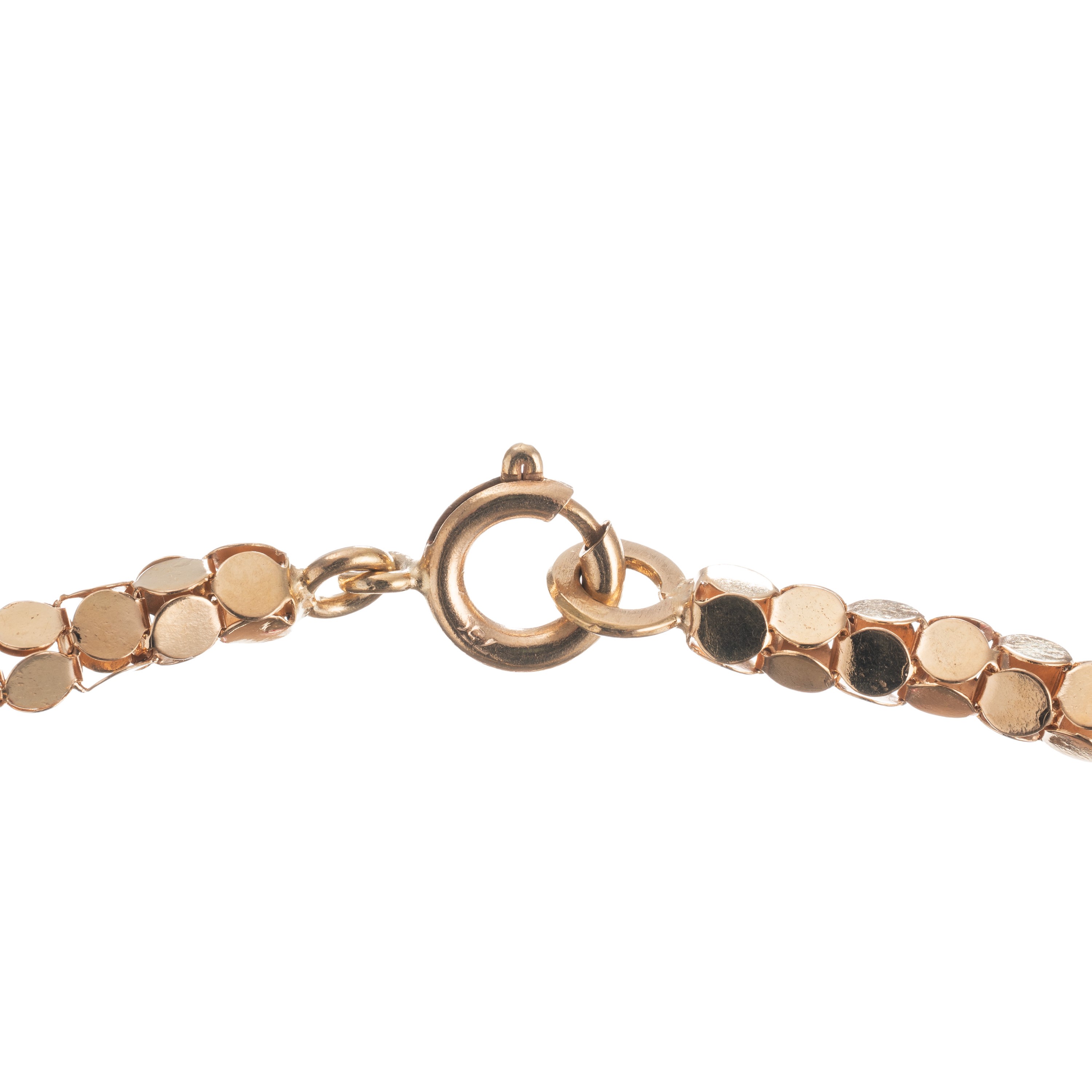 Girocollo in oro giallo 18 kt a forma di serpente