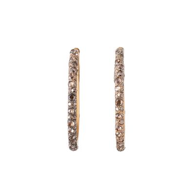Tango Vintage, orecchini in oro rosa 18 kt con diamanti