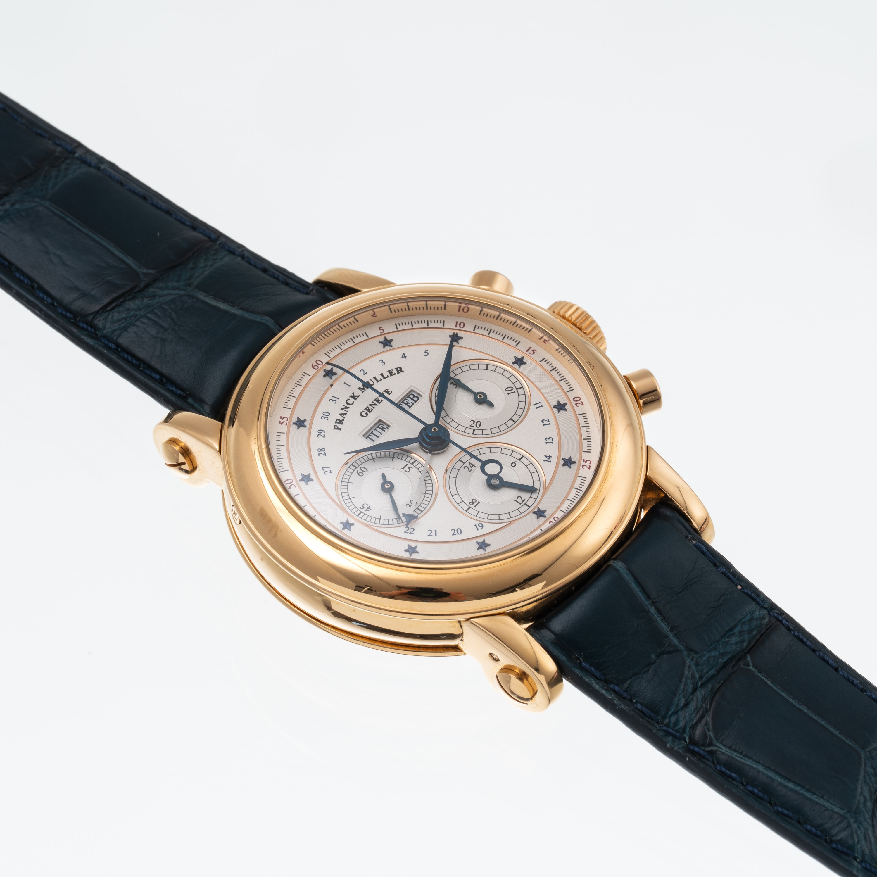 Franck Muller - Master Calendar Chronograph 7000 CC Mc — cronografo calendario annuale in oro gia...