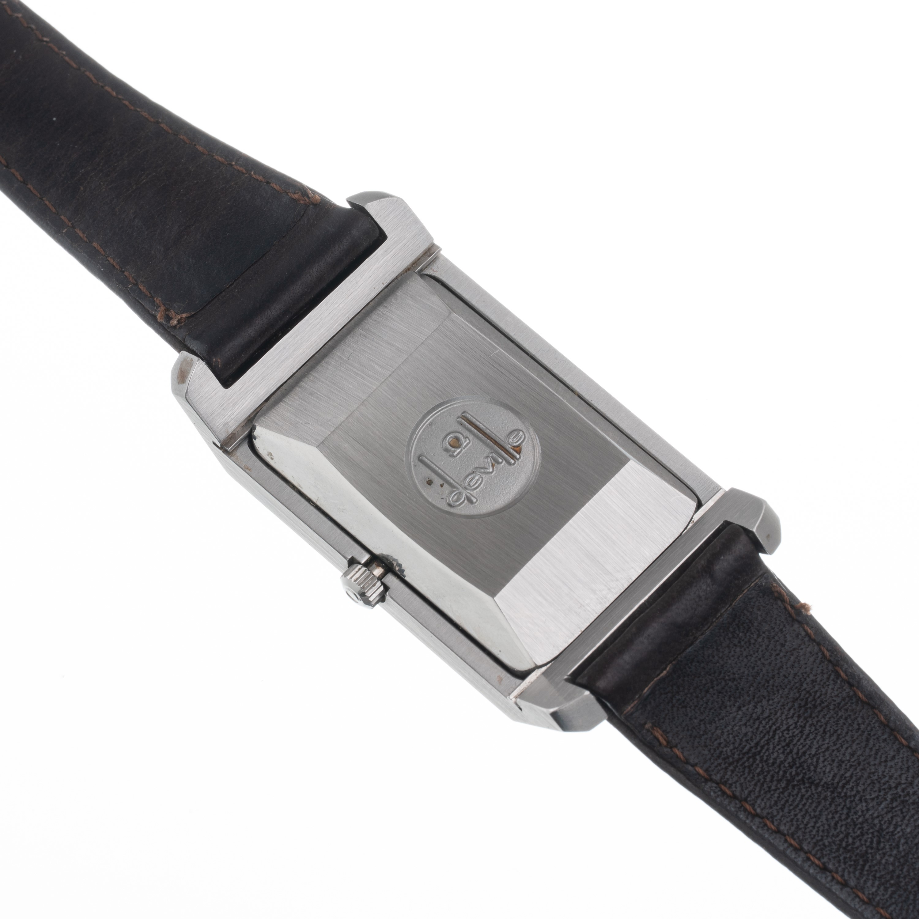 Omega - De Ville — Orologio solo tempo in acciaio con carica automatica, quadrante argenté