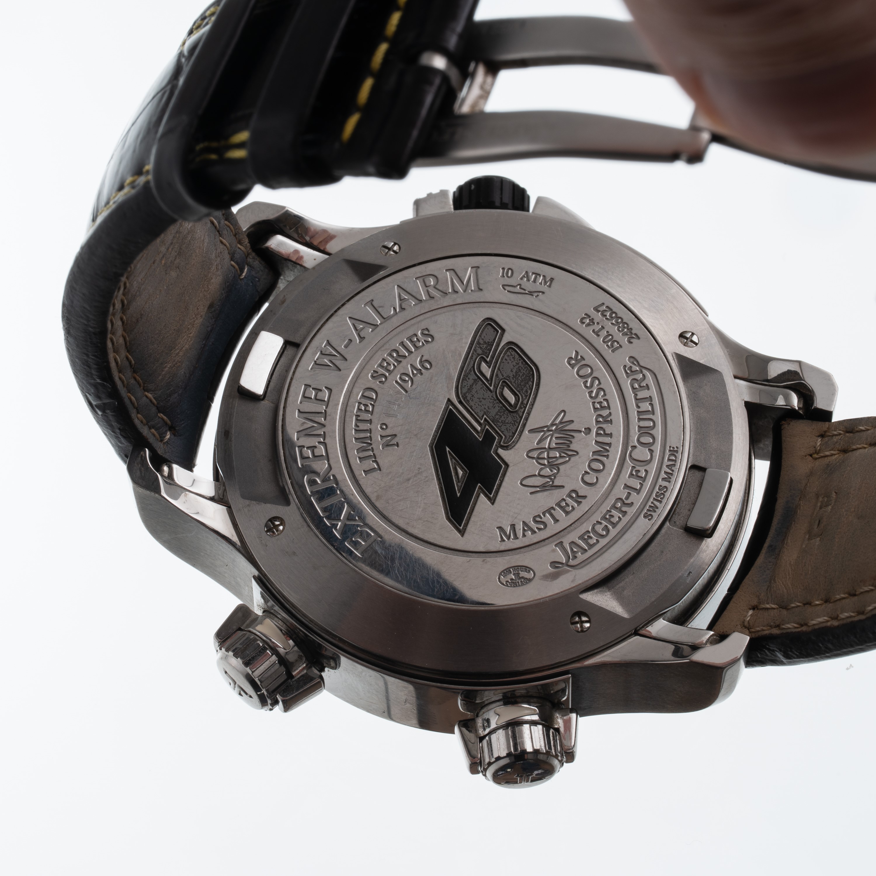 Jaeger le Coultre - Jaeger-LeCoultre, Extreme W-Alarm Master Compressor 150.T.42, orologio GMT co...