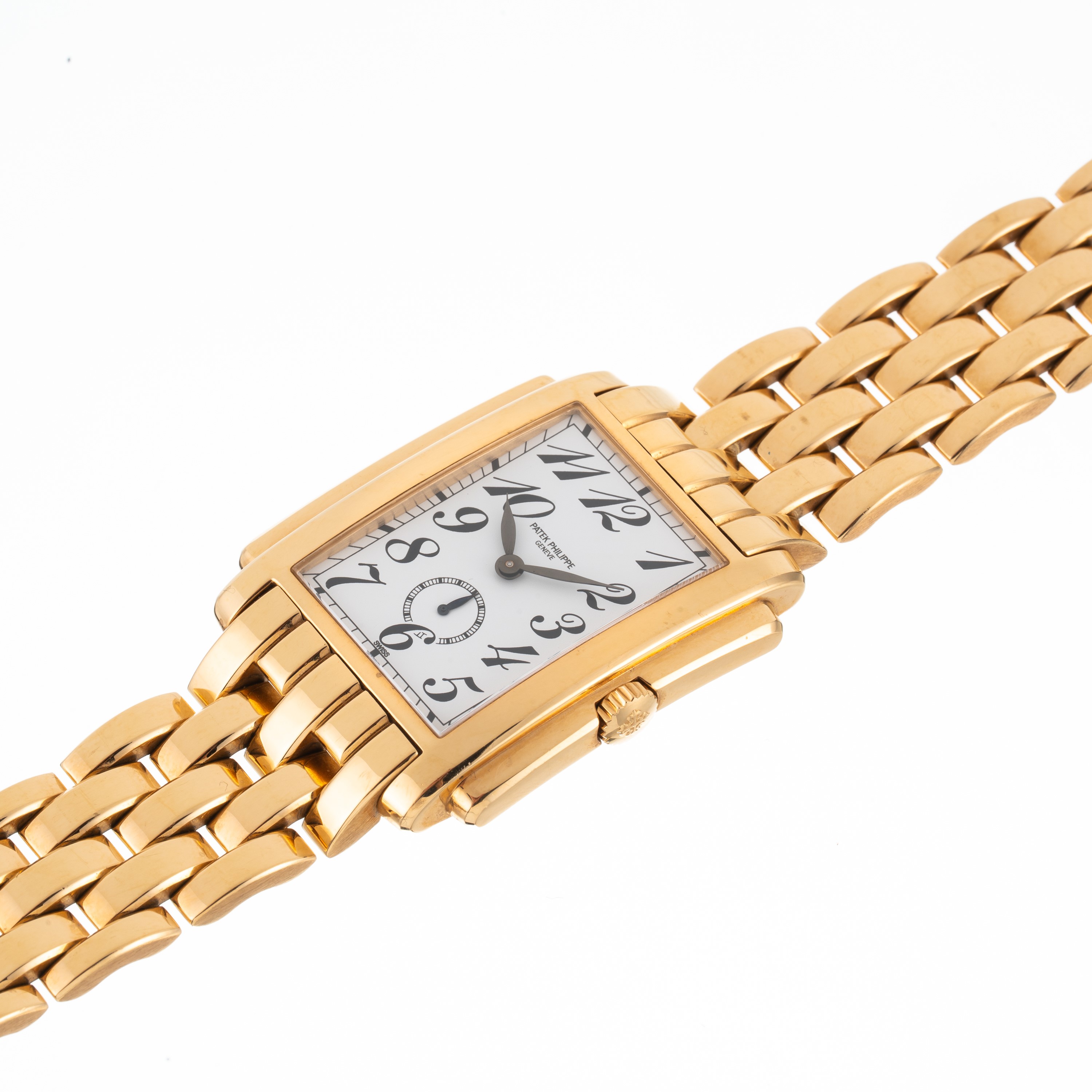 Patek Philippe - Gondolo 5024/1, orologio solo tempo a carica manuale in oro giallo 18 kt