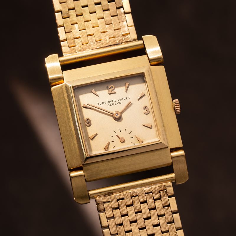 Audemars Piguet - Orologio Solo Tempo a carica manuale in oro giallo 18 kt con piccoli secondi e ...