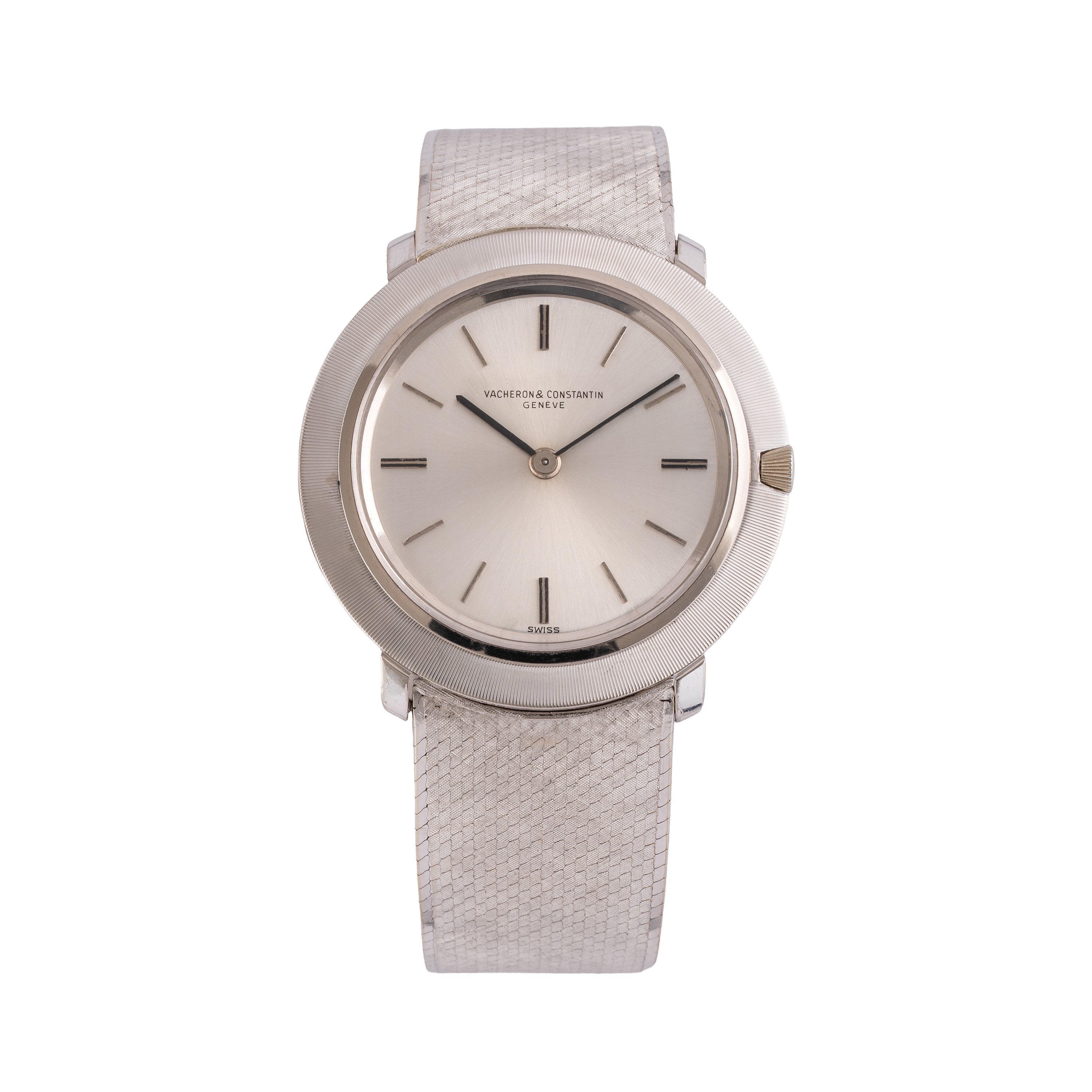 Vacheron Constantin - Discovolante, orologio da polso solo tempo in oro bianco 18 kt (circa 1970)...