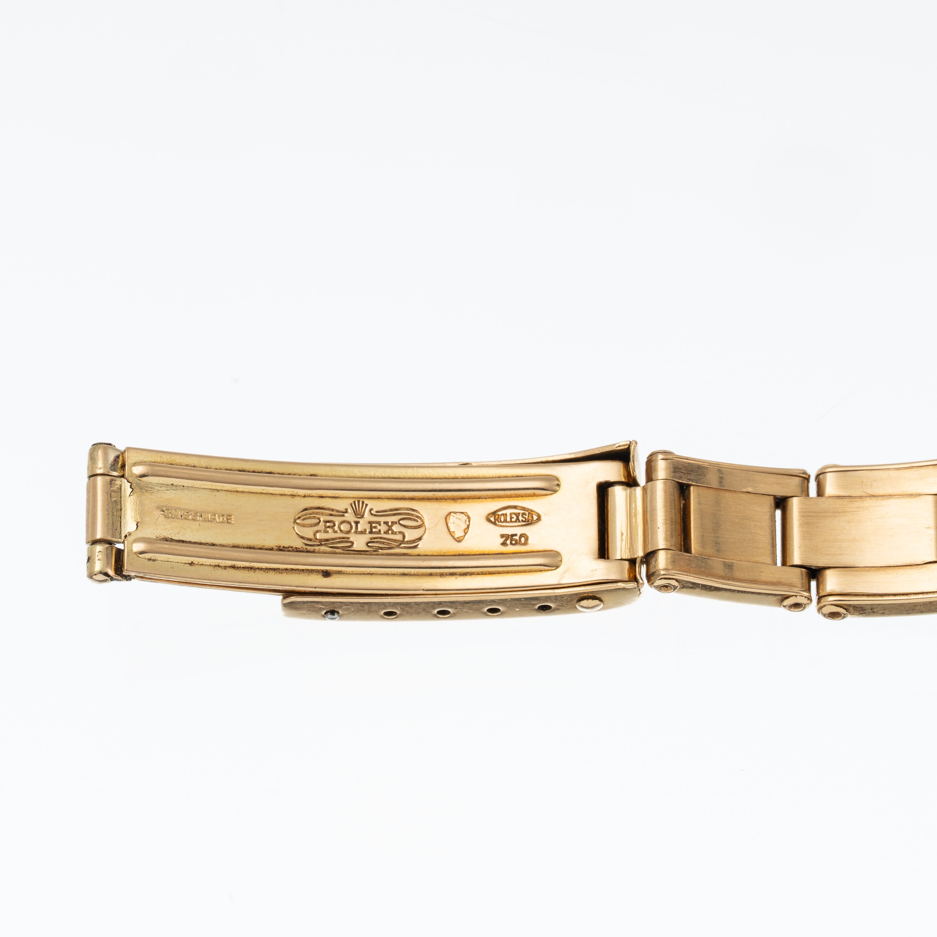 Rolex - Oyster Perpetual Lady 6719, orologio solo tempo automatico in oro giallo 18 kt con quadra...