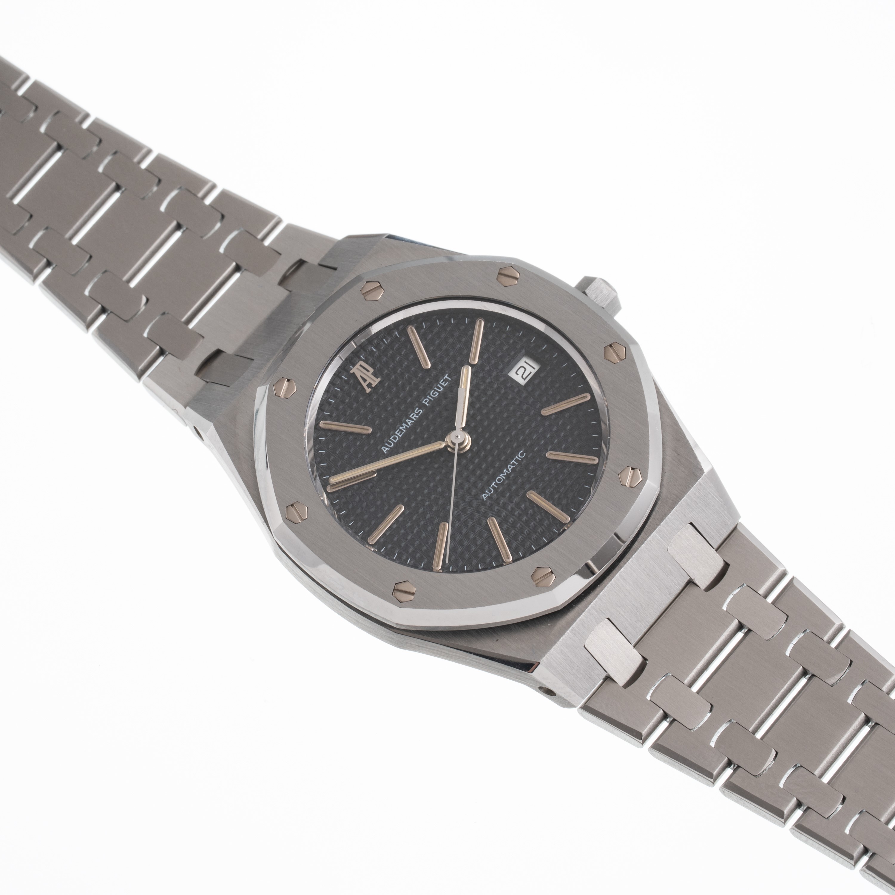 Audemars Piguet - Royal Oak 14486ST, orologio solo tempo automatico in acciaio con quadrante nero