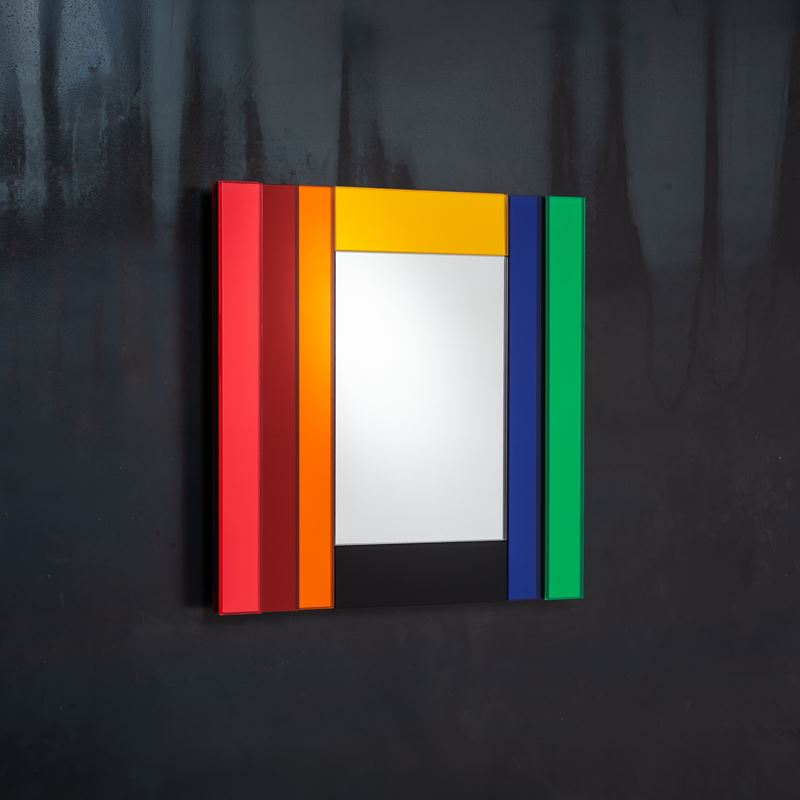 Ettore Sottsass Jr - Specchio della serie “Gli specchi di Dioniso” (n. 3)
