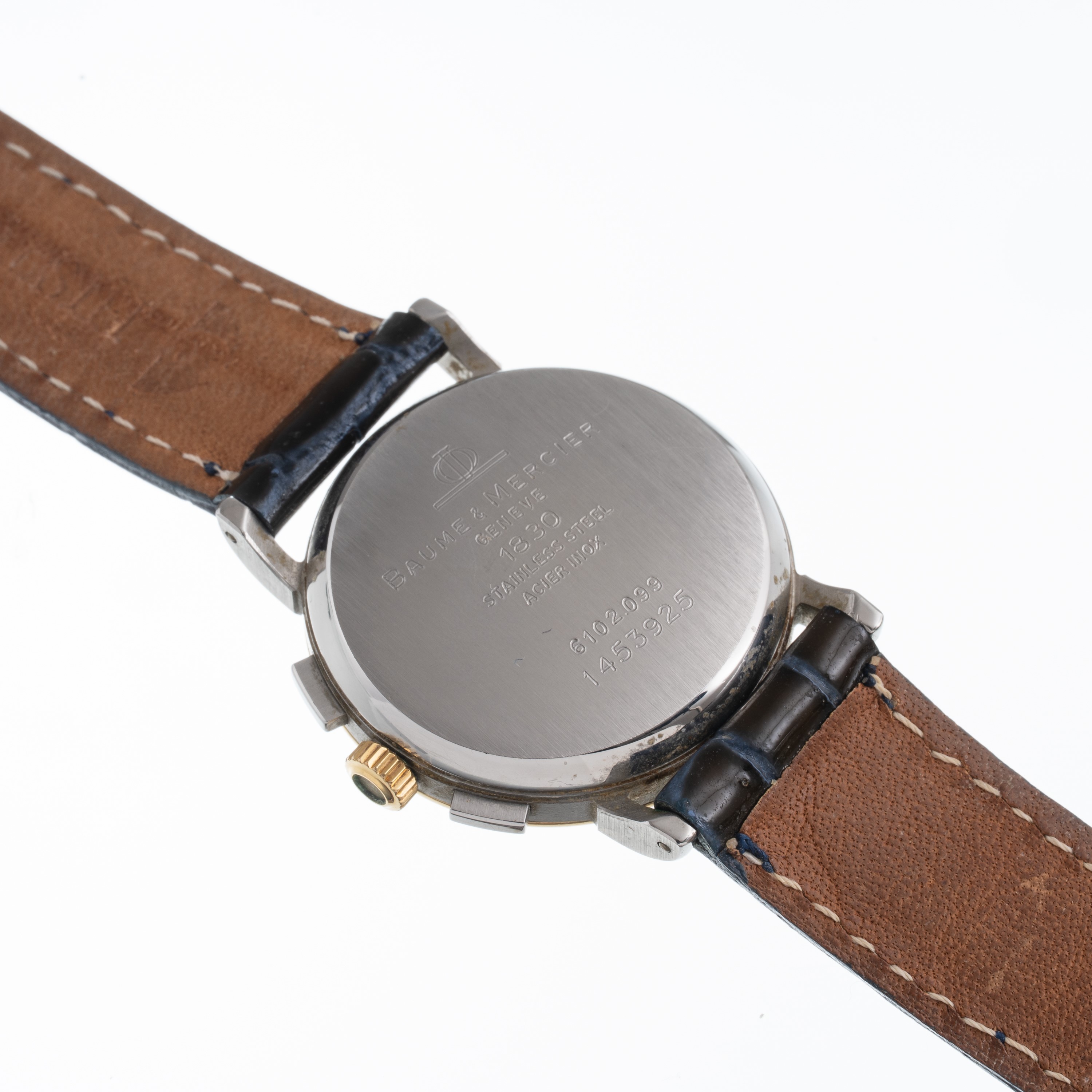 Baume Et Mercier - Baume & Mercier, Chronograph 6102.099 cronografo a carica manuale in acciaio e...