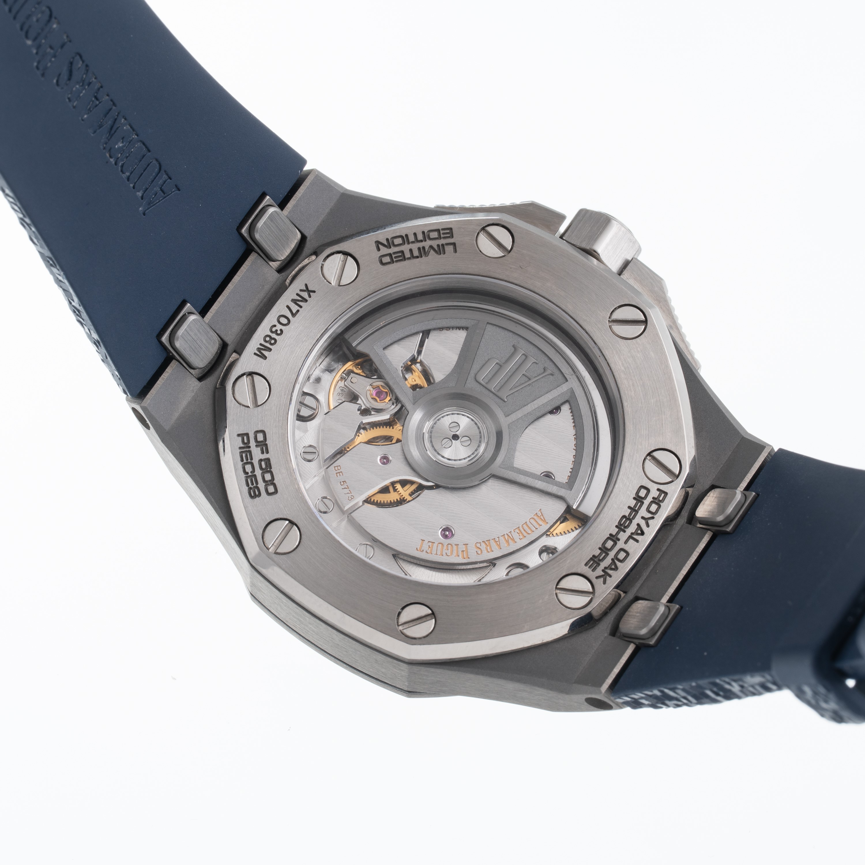 Audemars Piguet - Royal Oak Offshore Music oro, orologio solo tempo a carica automatica in titani...