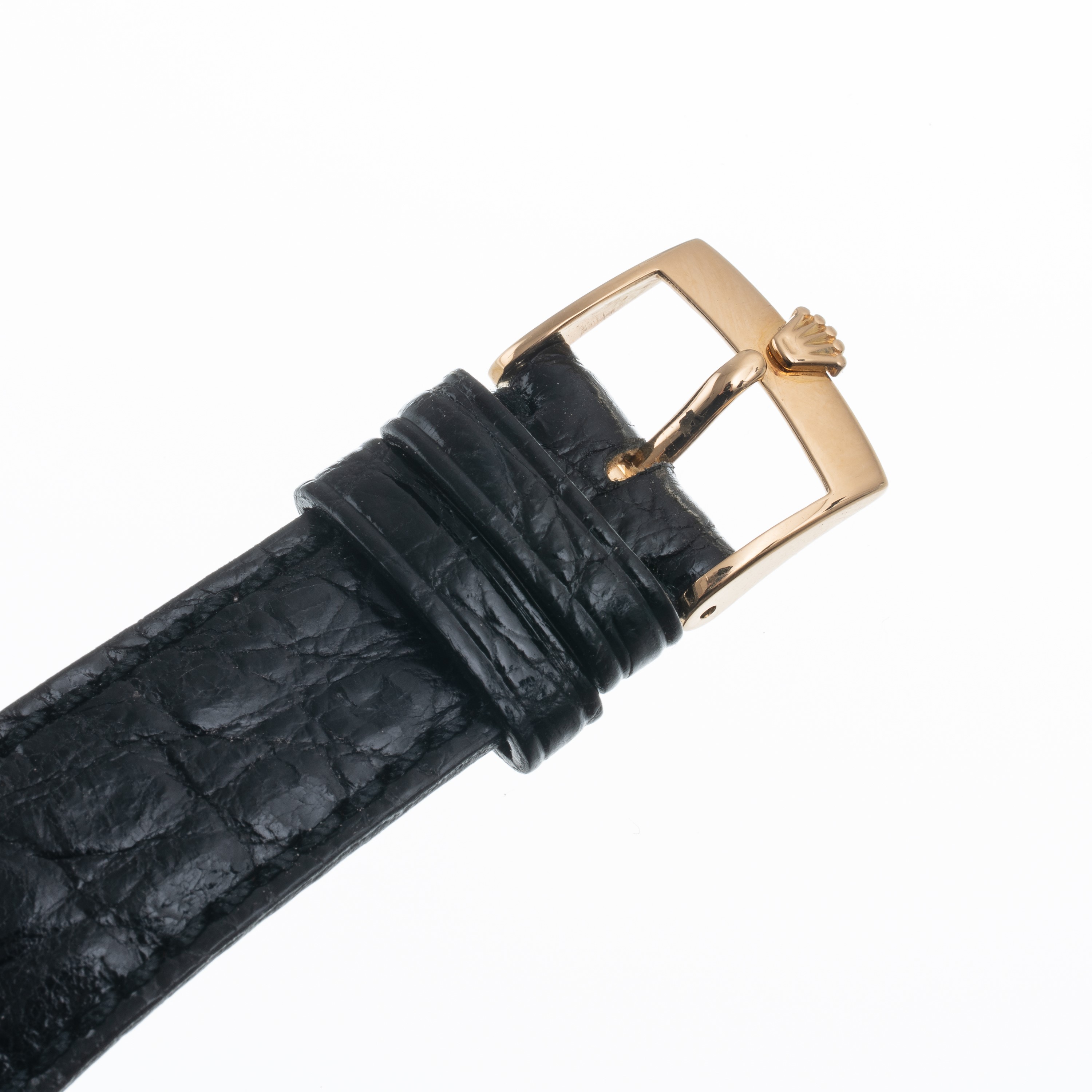 Rolex - Oyster Perpetual 14238, Solo Tempo automatico in oro giallo 18 kt con quadrante champagne