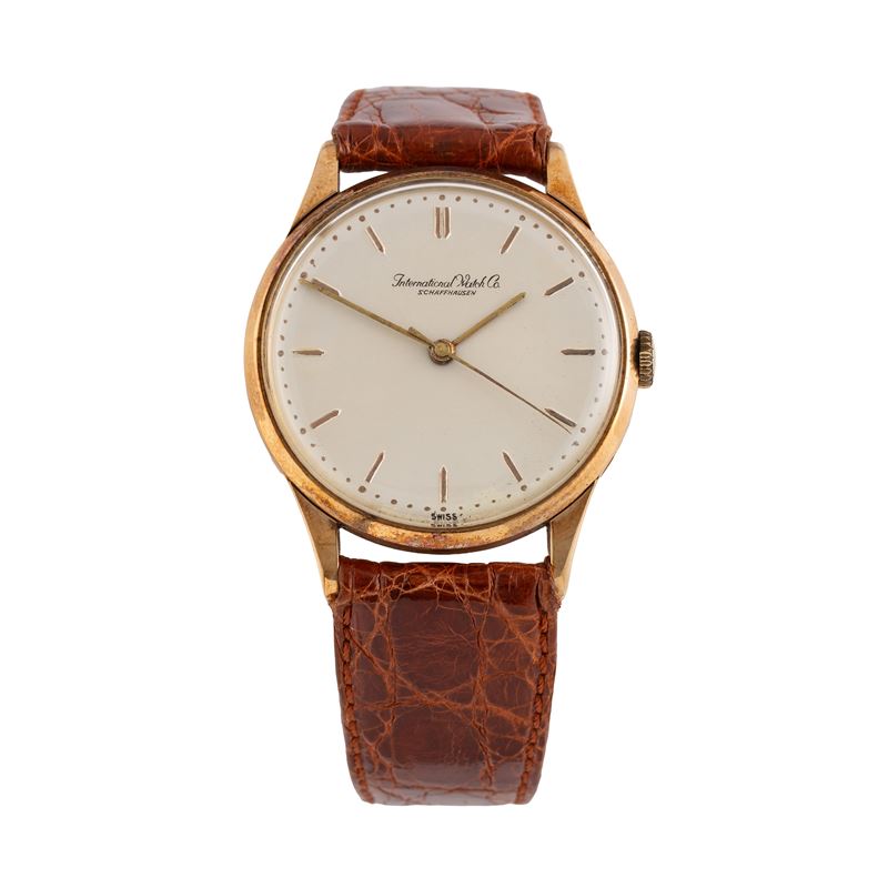 Iwc - Calatrava, orologio da polso in oro giallo 14 kt a carica manuale (Calibro 89)