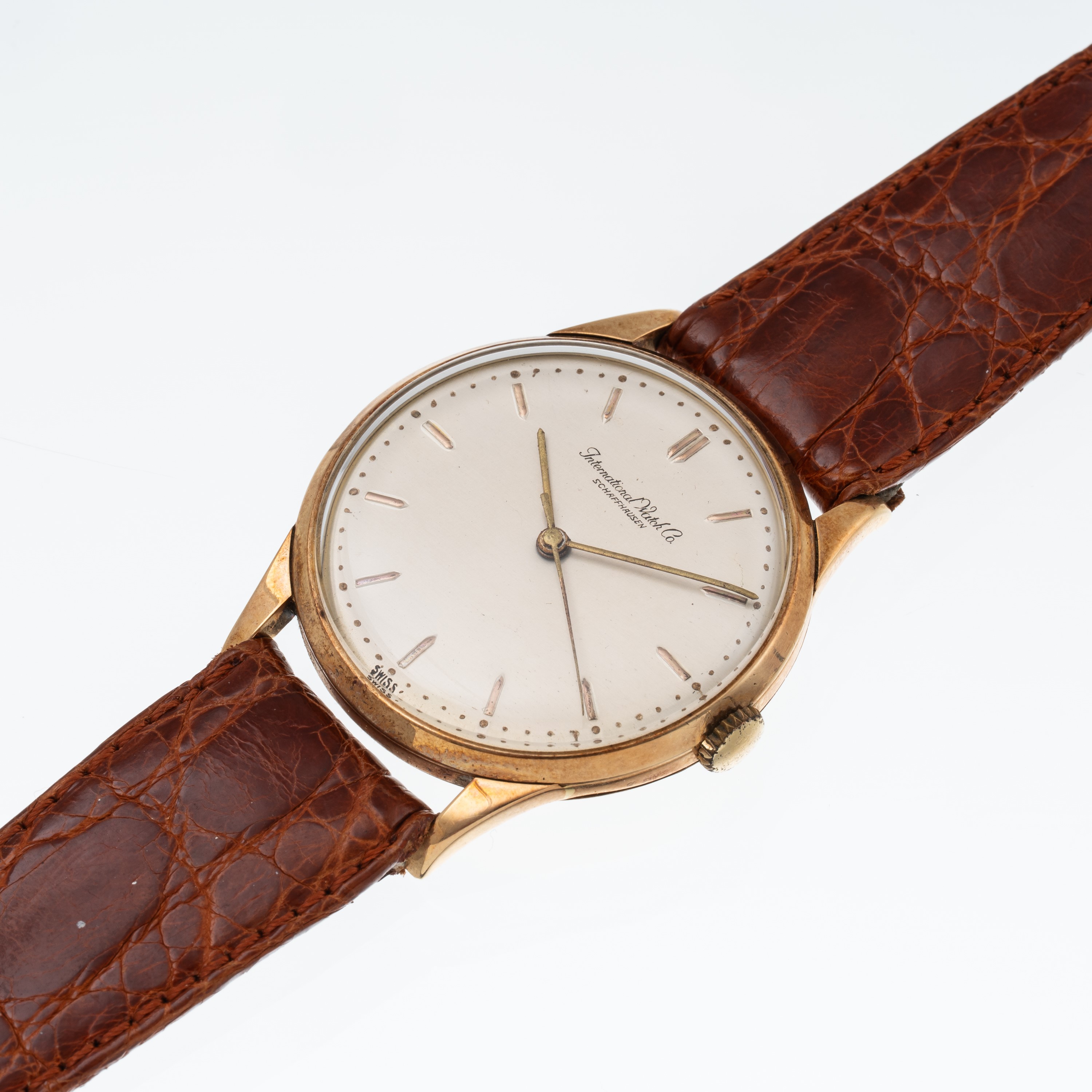 Iwc - Calatrava, orologio da polso in oro giallo 14 kt a carica manuale (Calibro 89)