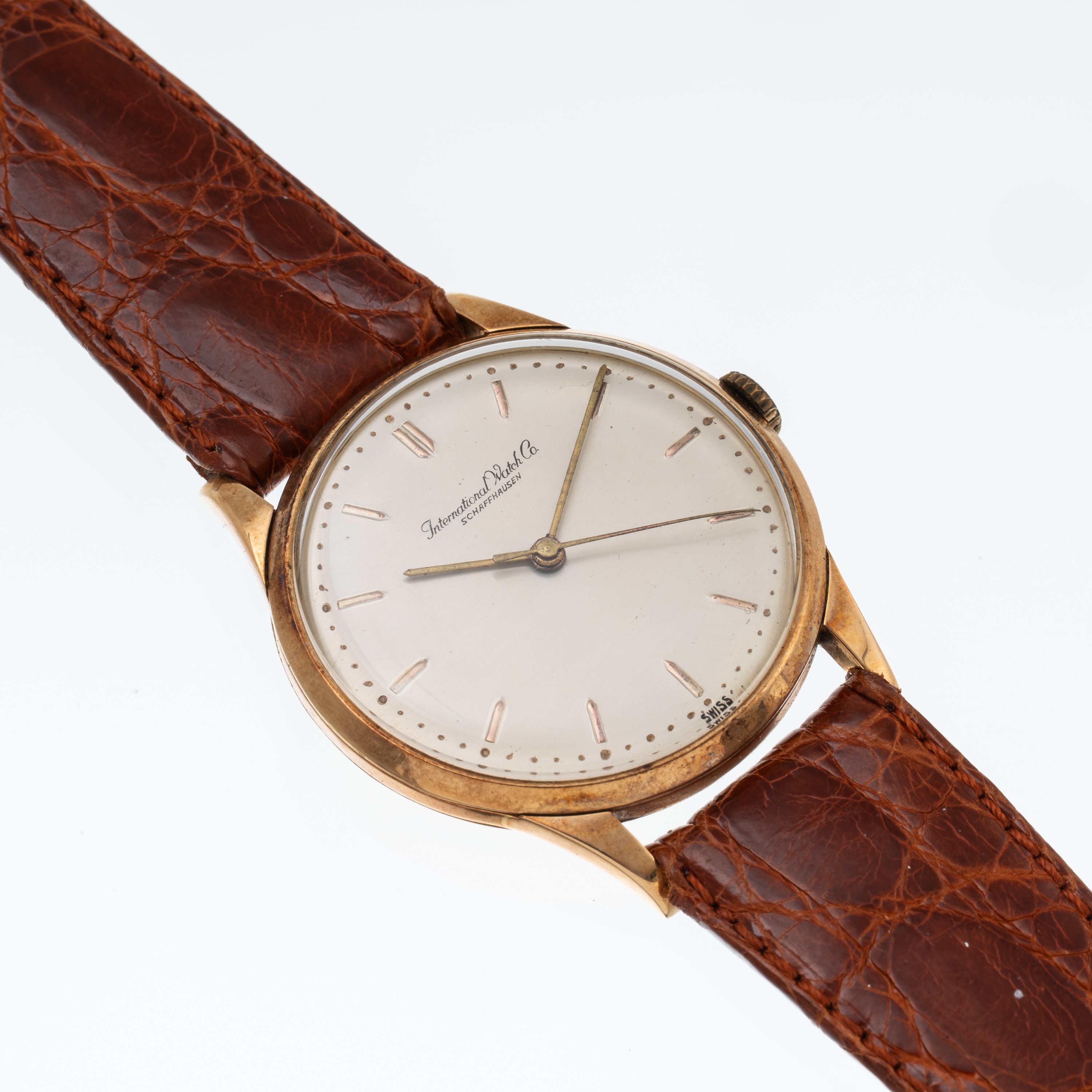 Iwc - Calatrava, orologio da polso in oro giallo 14 kt a carica manuale (Calibro 89)