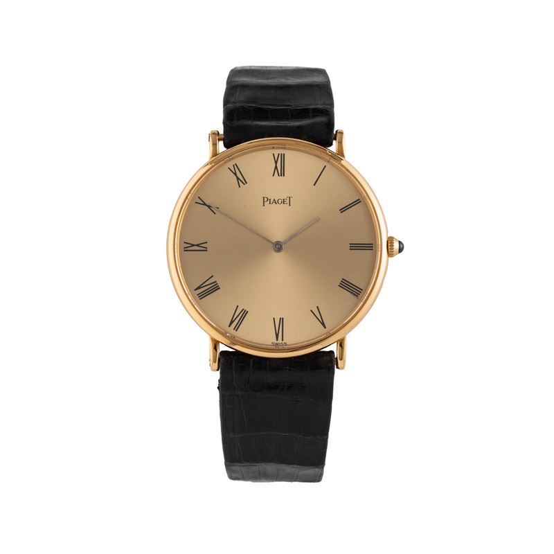 Piaget - Altiplano 9035 orologio da polso solo tempo a carica manuale in oro giallo 18 kt