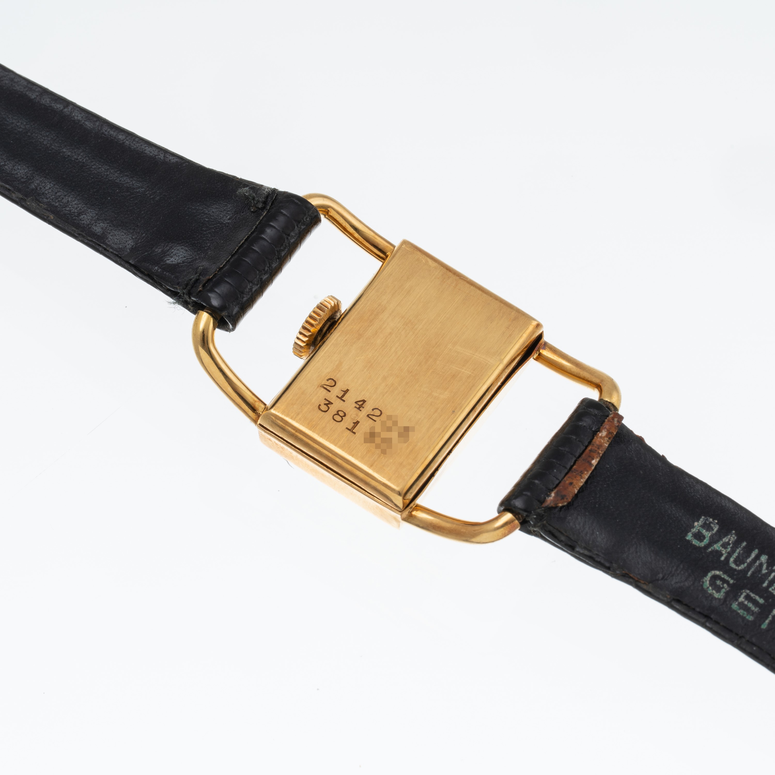 Baume Et Mercier - Baume & Mercier, Orologio “Lucchetto” in oro giallo 18 kt con quadrante argent...