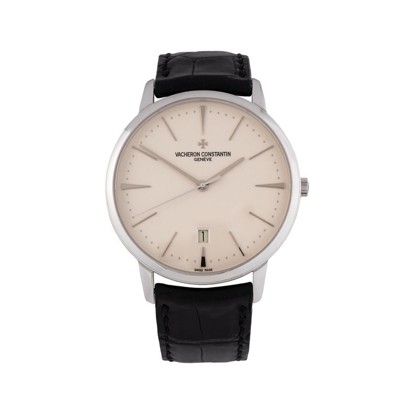 Vacheron Constantin - Patrimony, orologio solo tempo automatico in oro bianco 18 kt con quadrante...