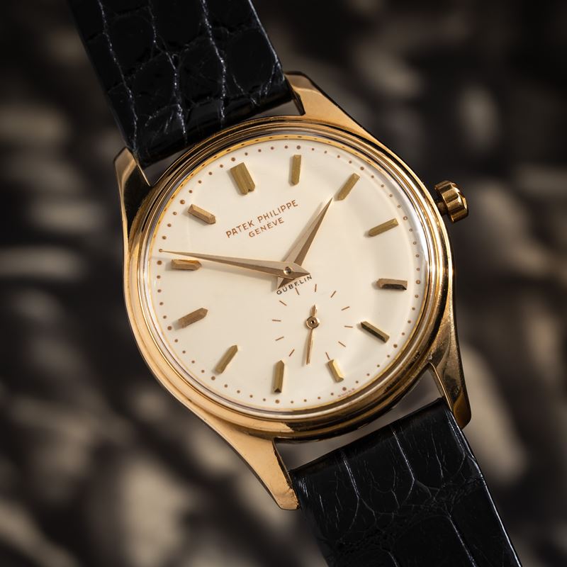 Patek Philippe - Calatrava 2526, orologio solo tempo automatico in oro giallo 18 kt (1958)