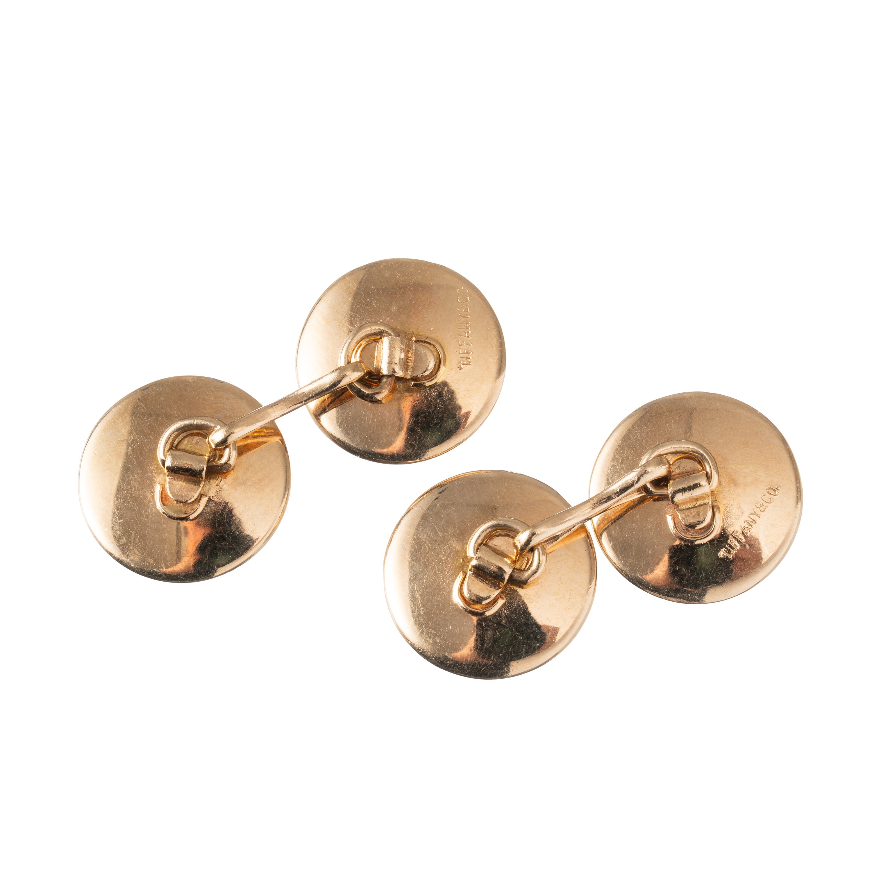 Tiffany & Co - Set di gemelli in oro giallo 14 kt
