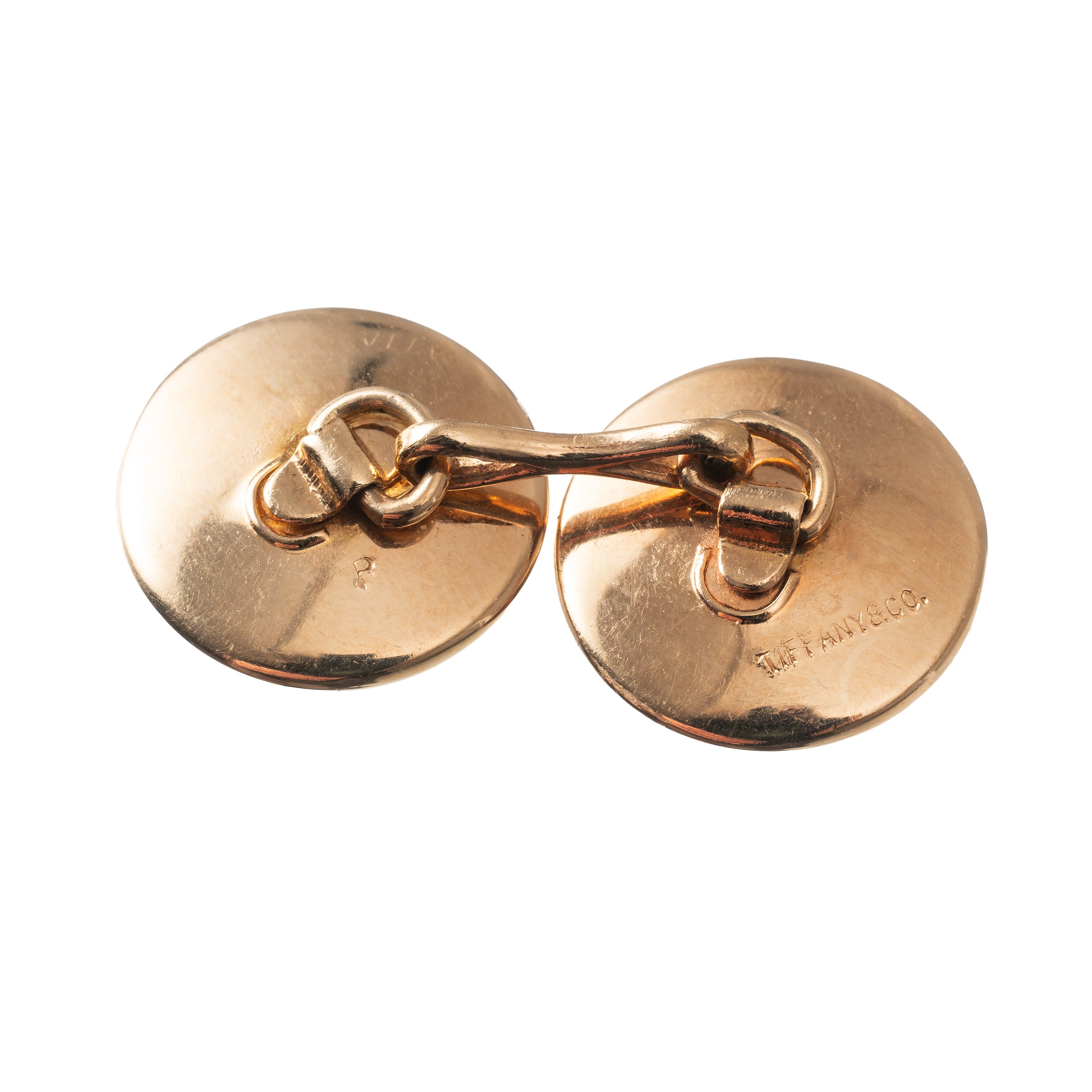 Tiffany & Co - Set di gemelli in oro giallo 14 kt