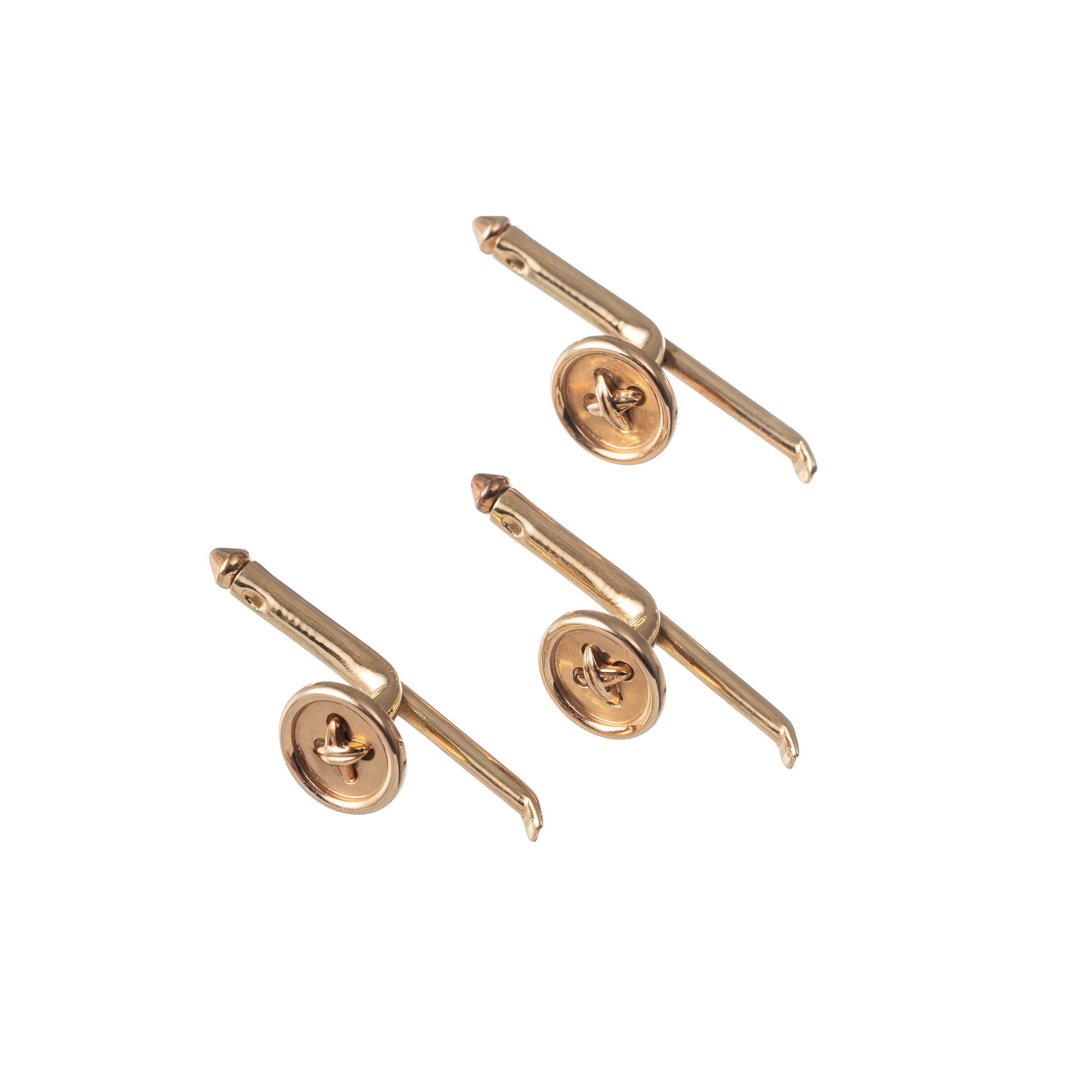 Tiffany & Co - Set di gemelli in oro giallo 14 kt